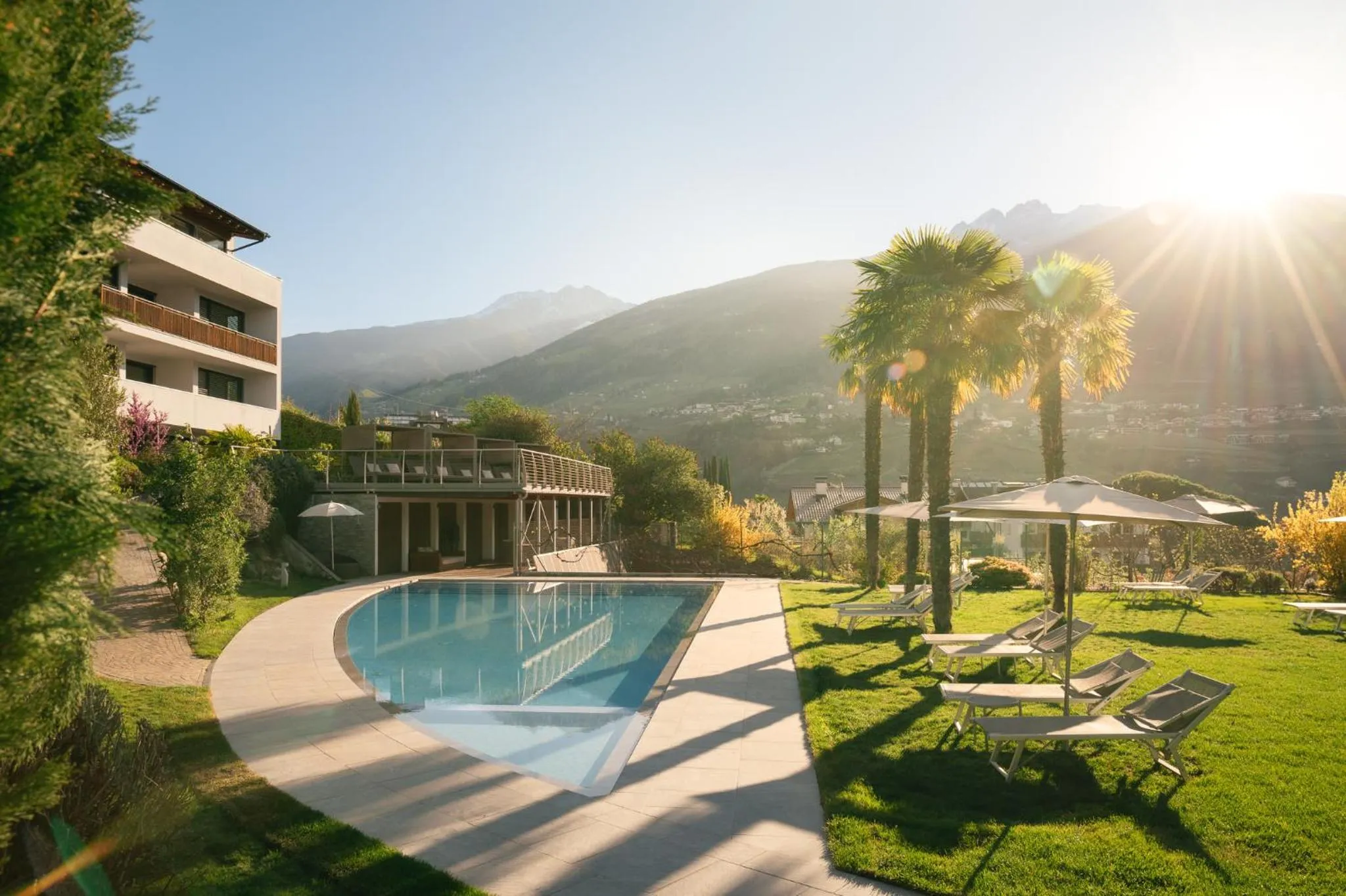 Swimming pool in Appartement KroneLiving