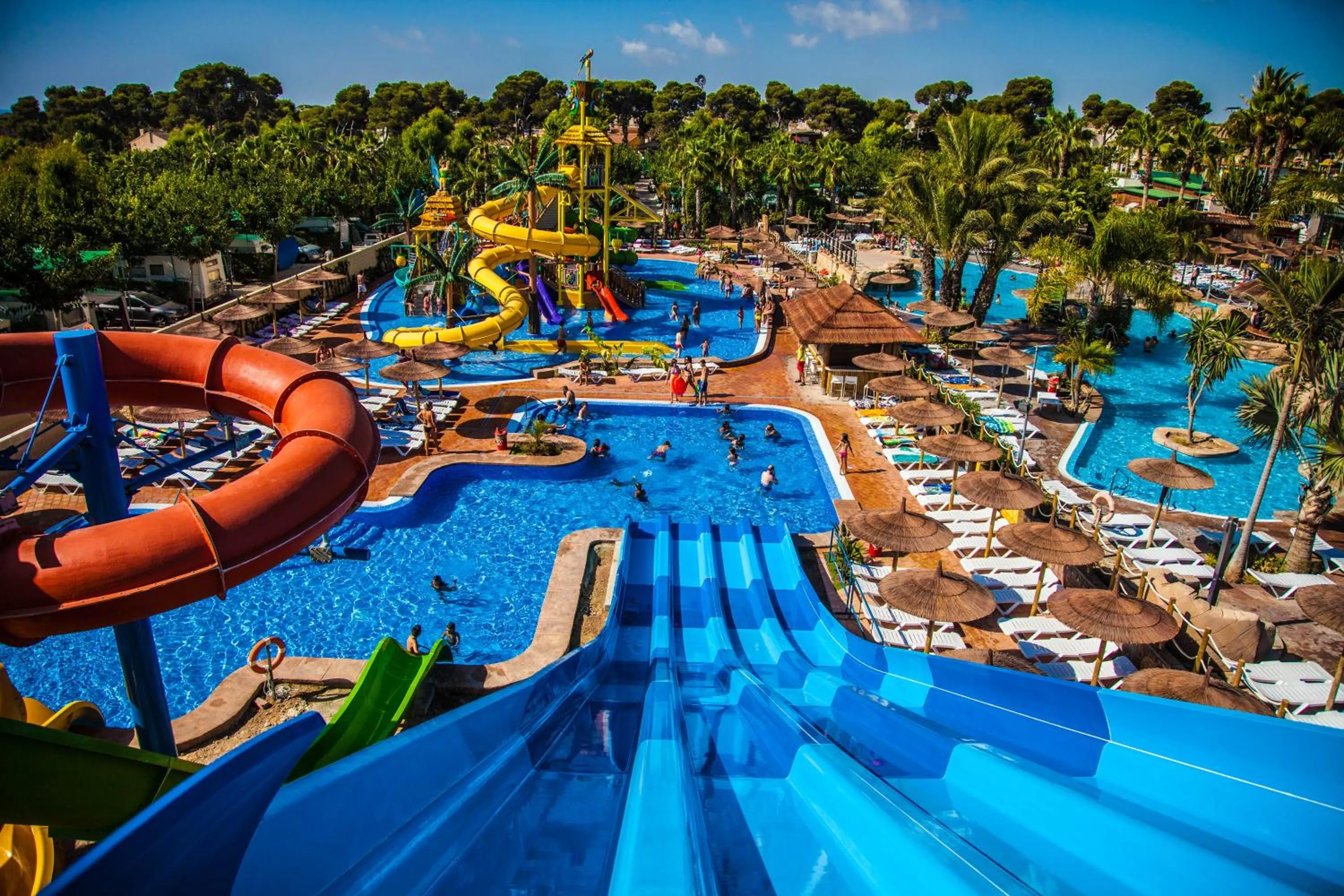 Aqua park in La Marina Resort