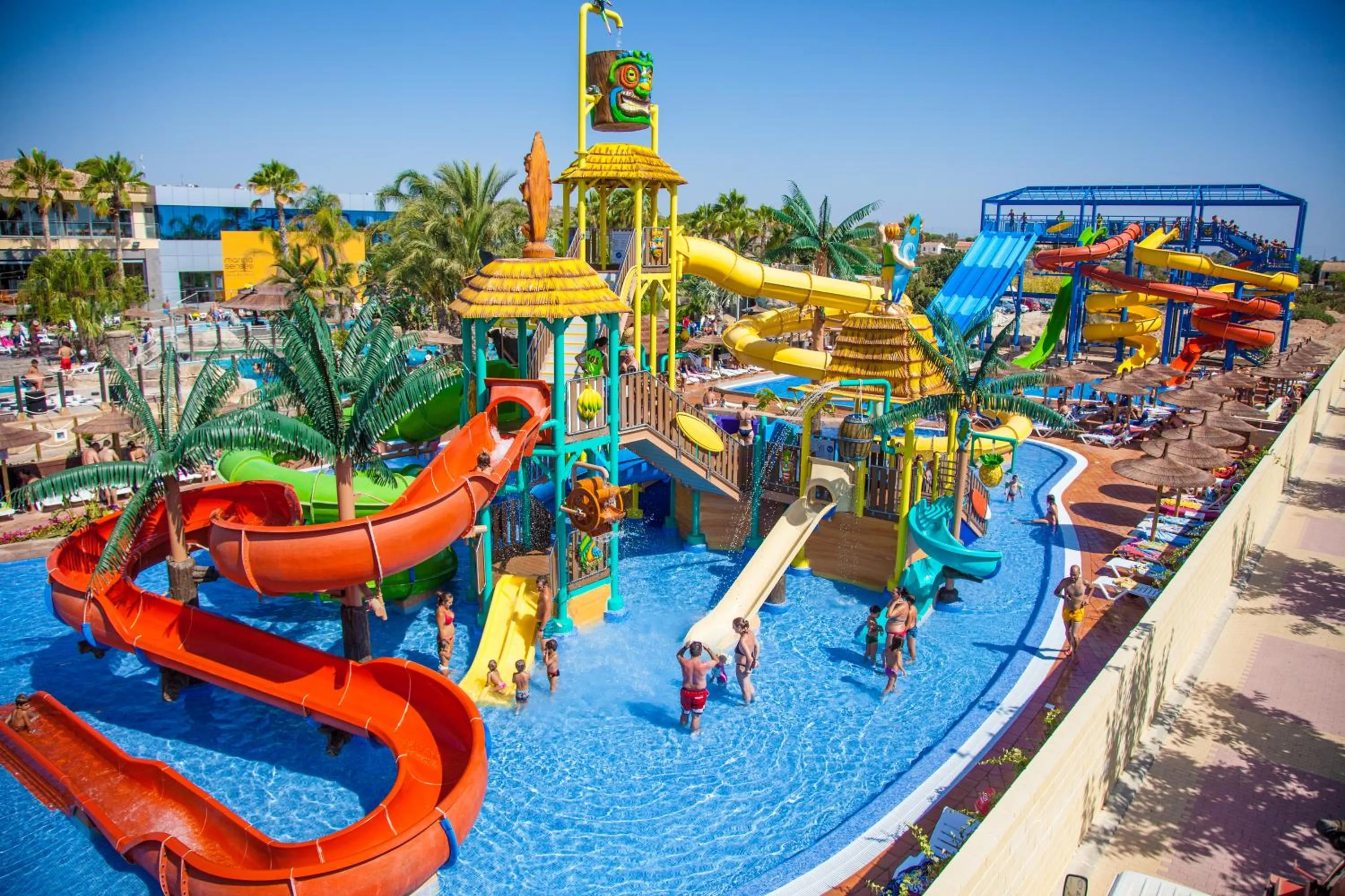 Aqua park in La Marina Resort