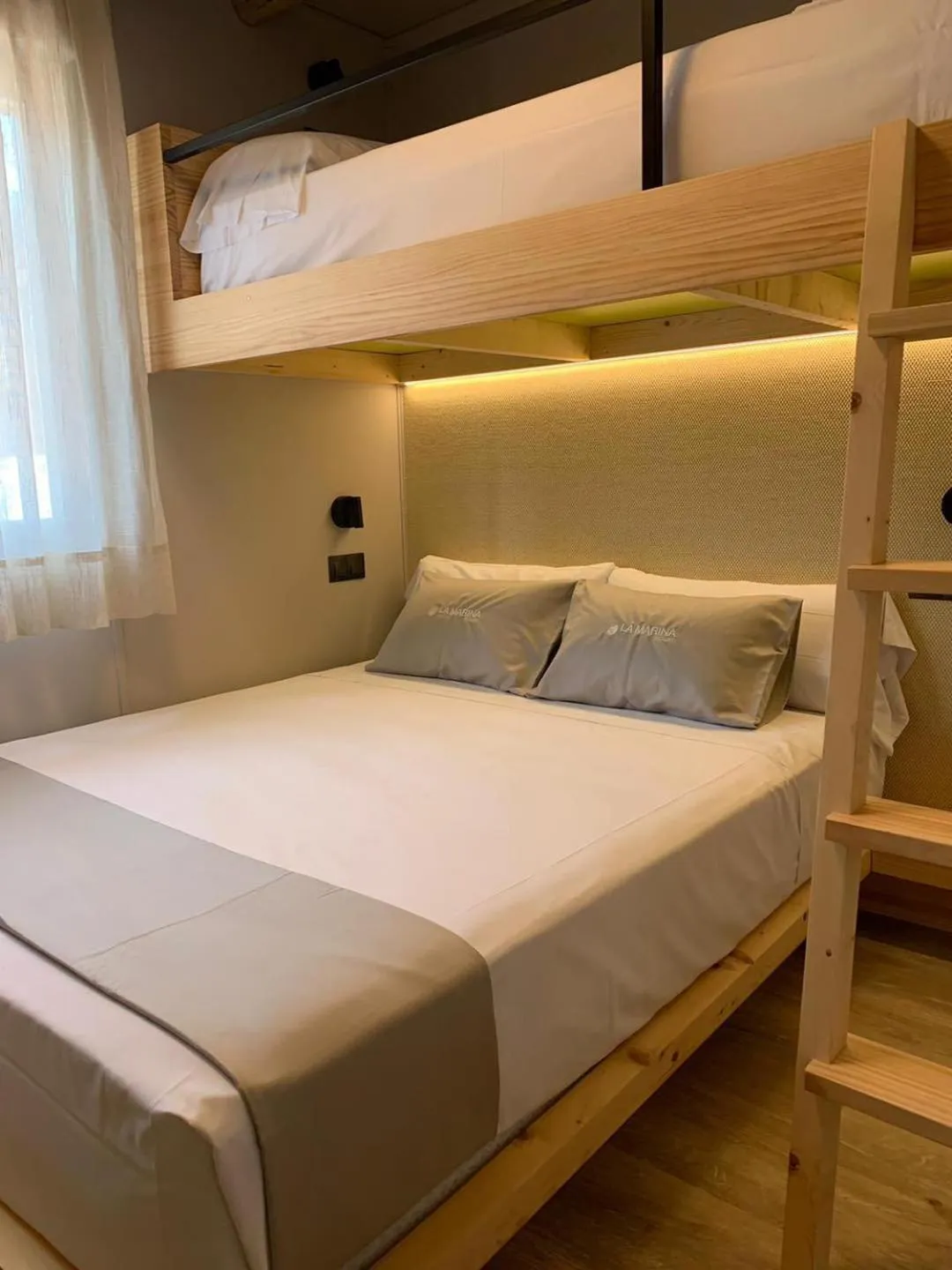 Bed in La Marina Resort