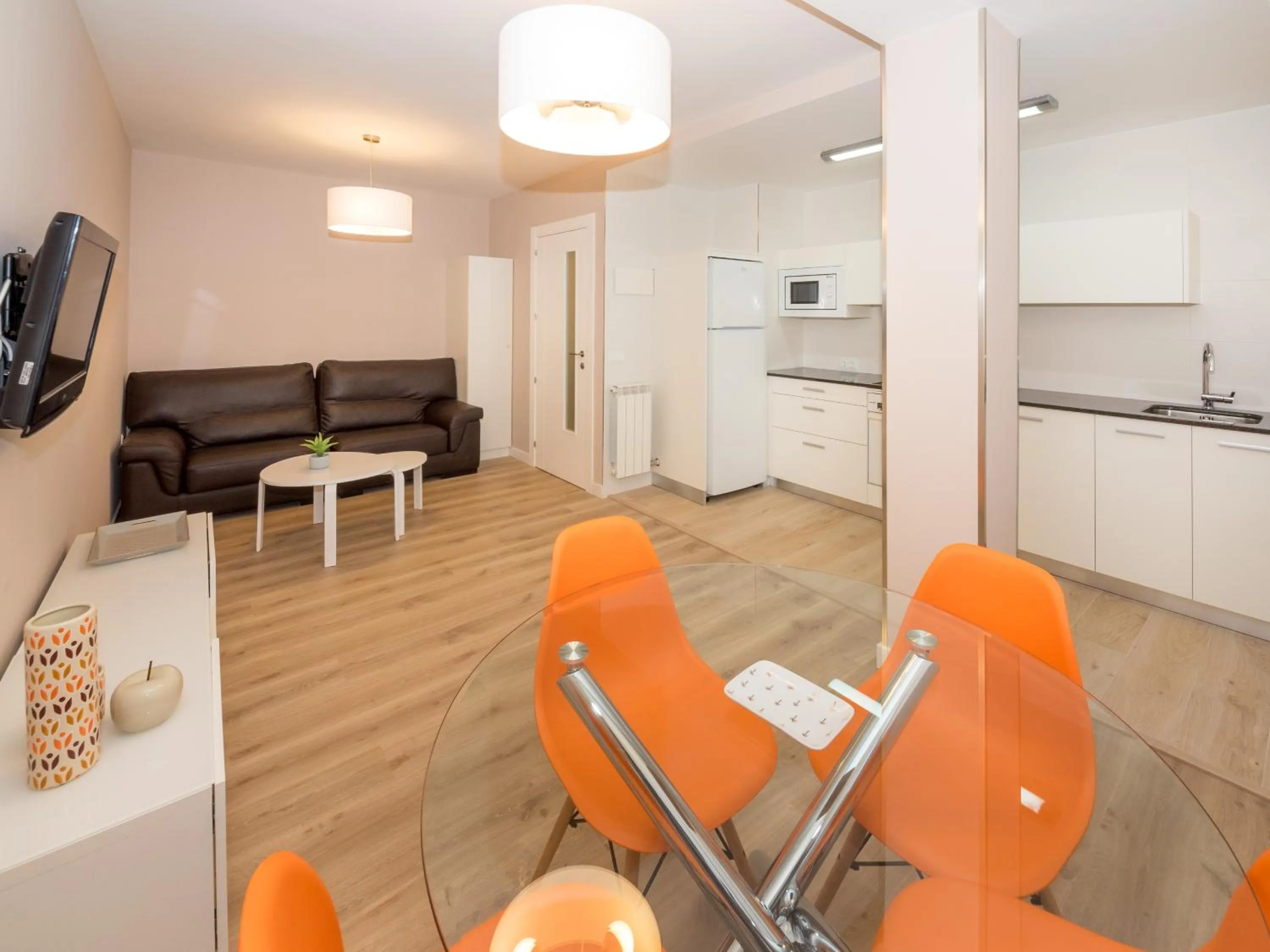 Kitchen or kitchenette in Gestión de Alojamientos Apartments