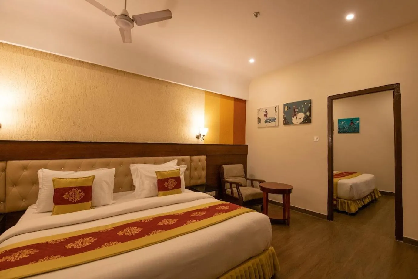 Bed in Hotel High Point