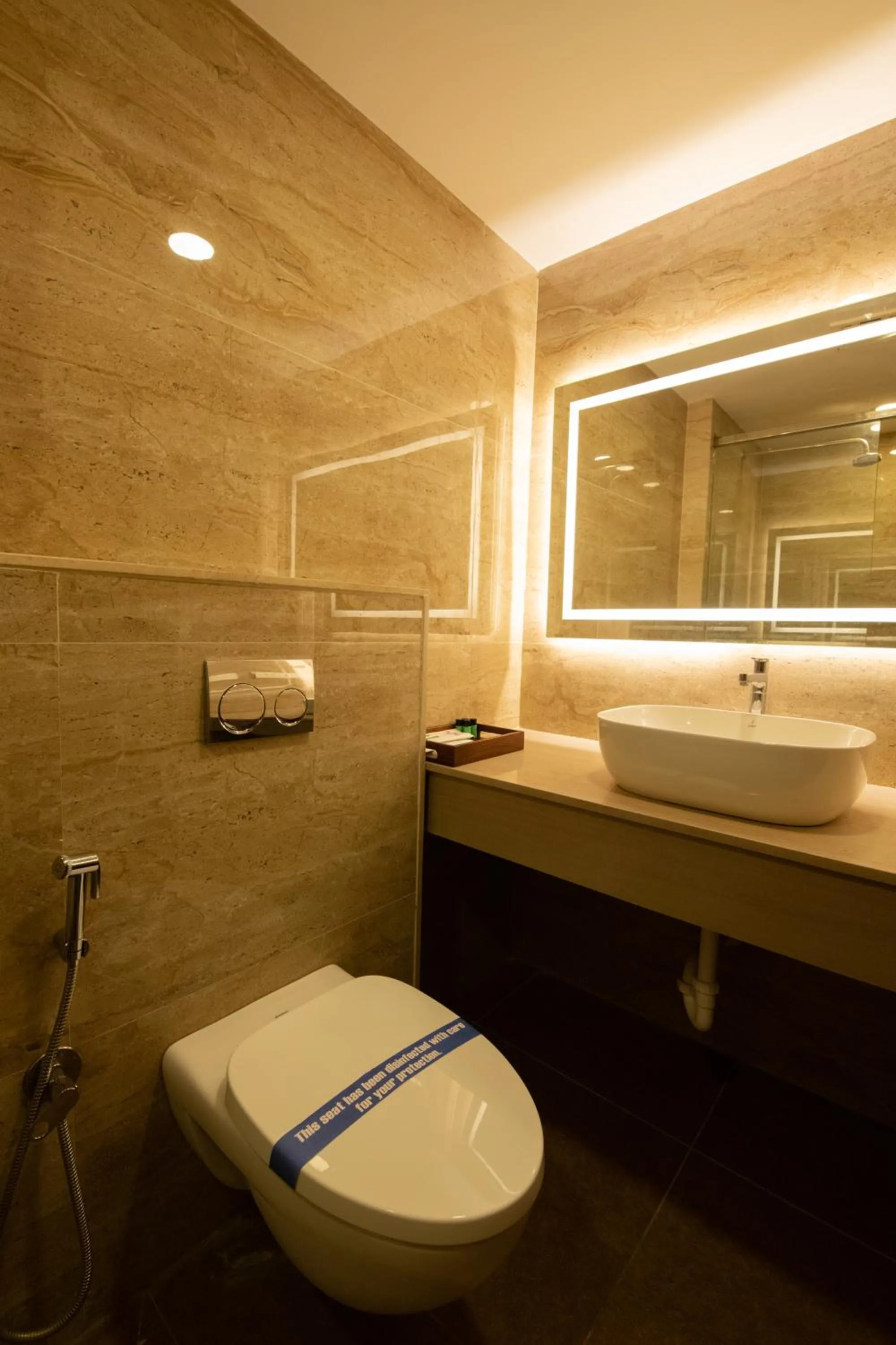 Shower in Hotel High Point