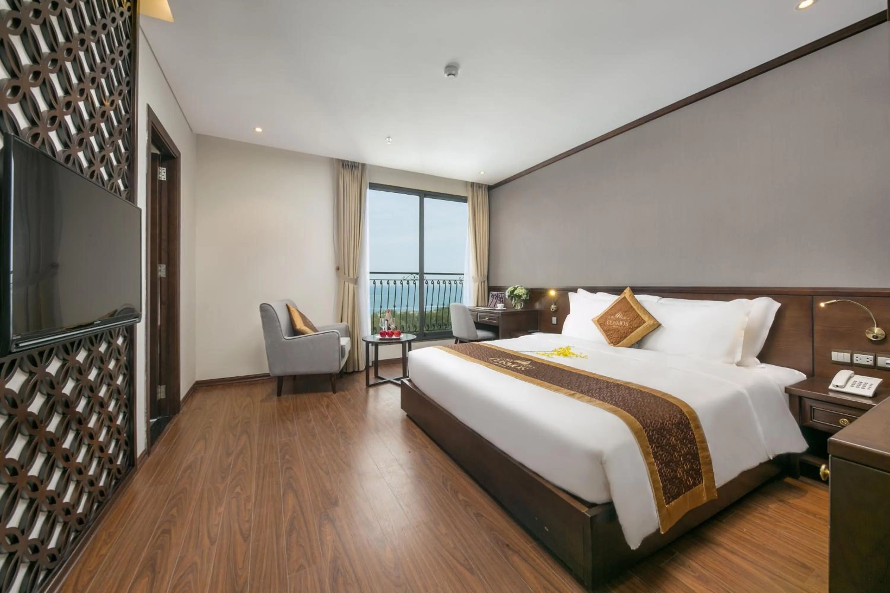Bedroom, Bed in Cosmos Hotel Danang