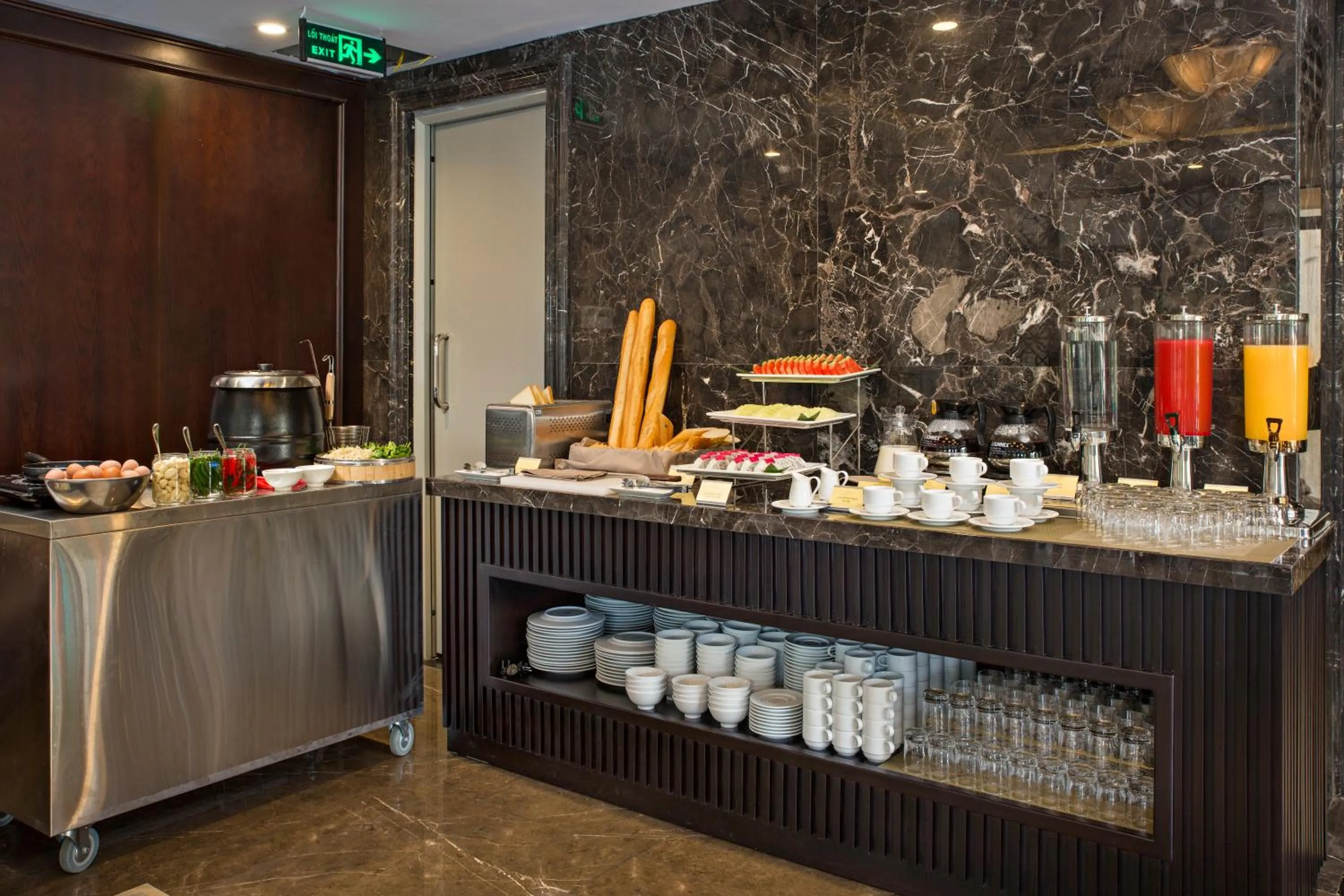 Food and drinks in Cosmos Hotel Danang