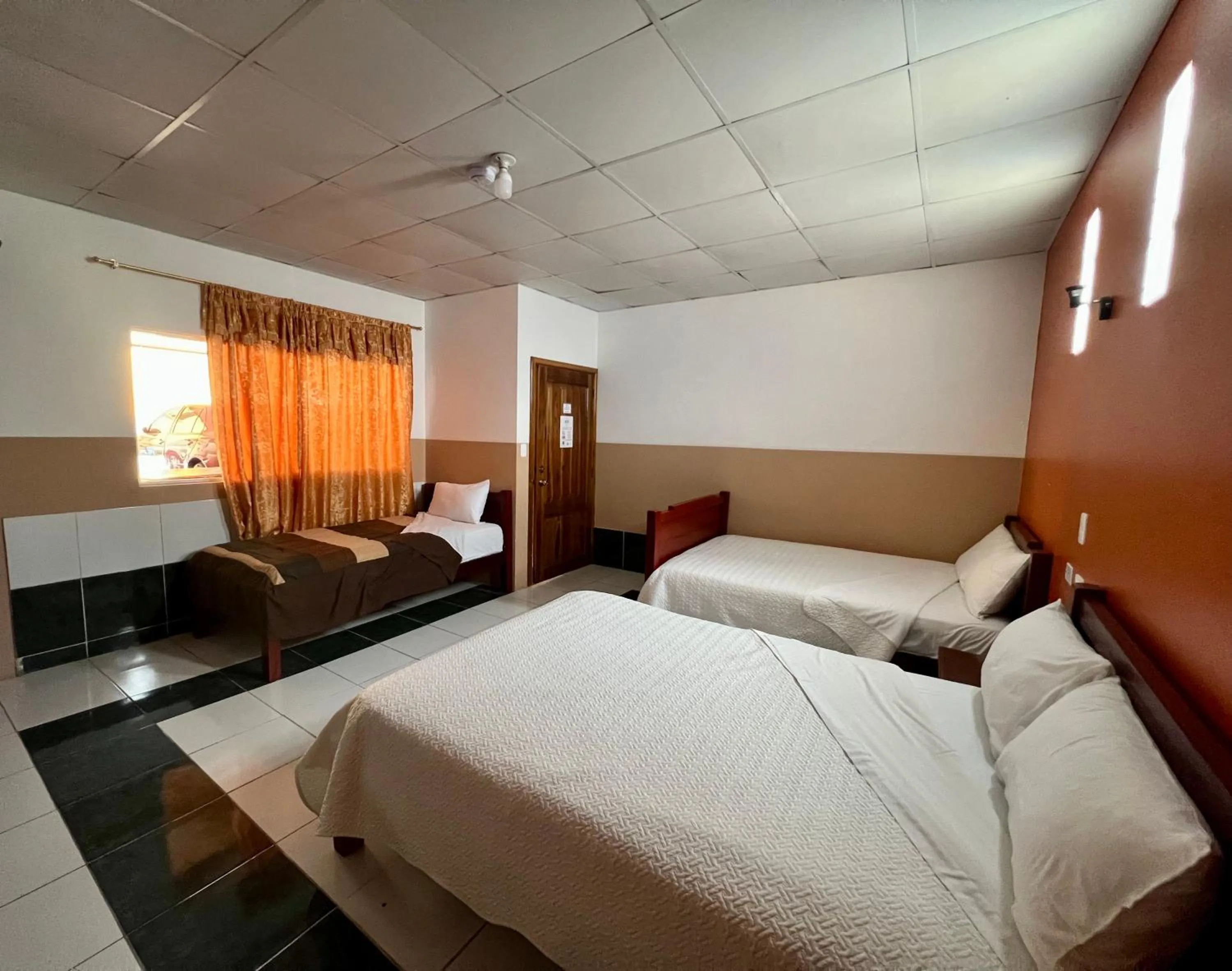 Bed in Hostal Alpachaca - New Quito Airport