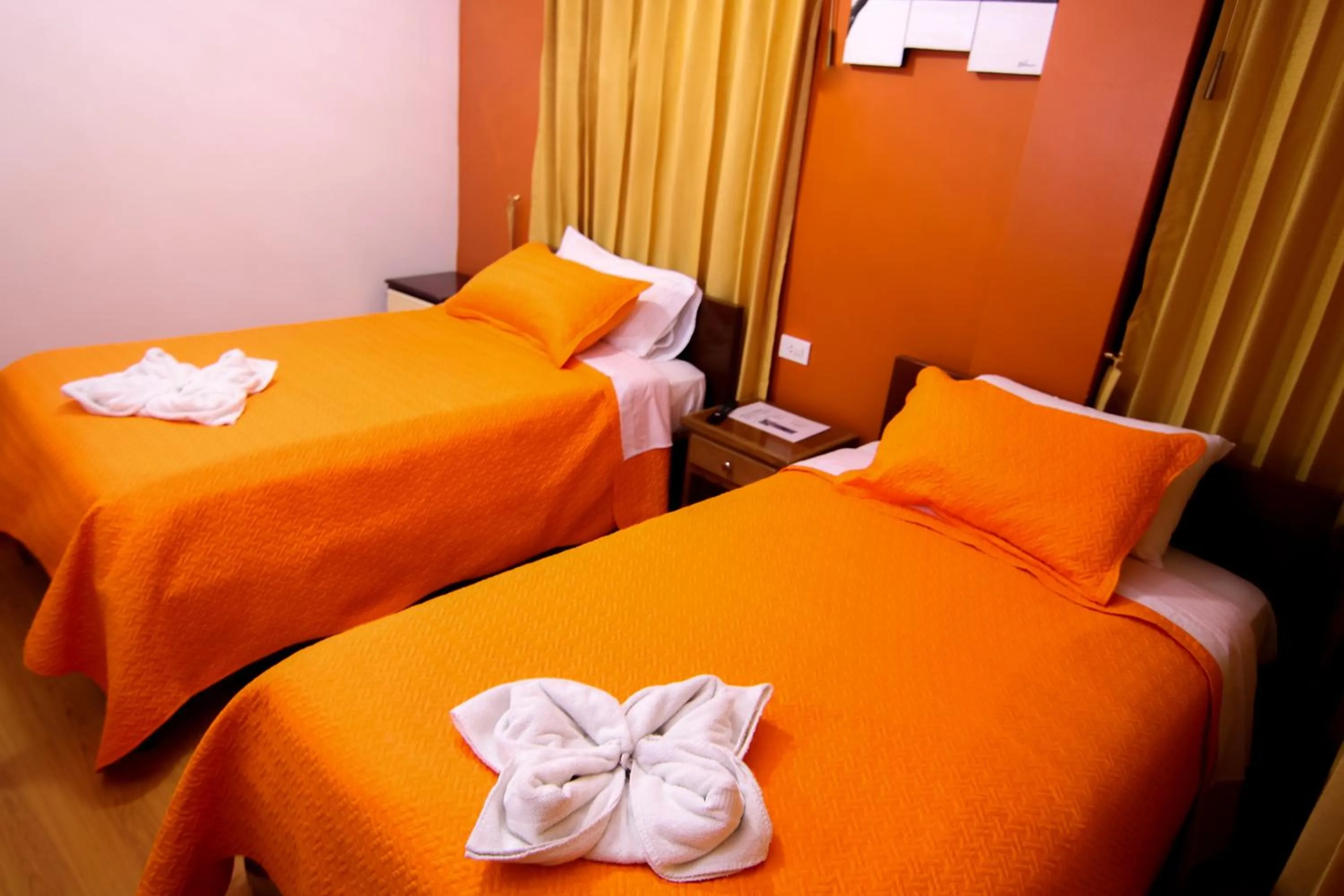 Bed in Hostal Alpachaca - New Quito Airport