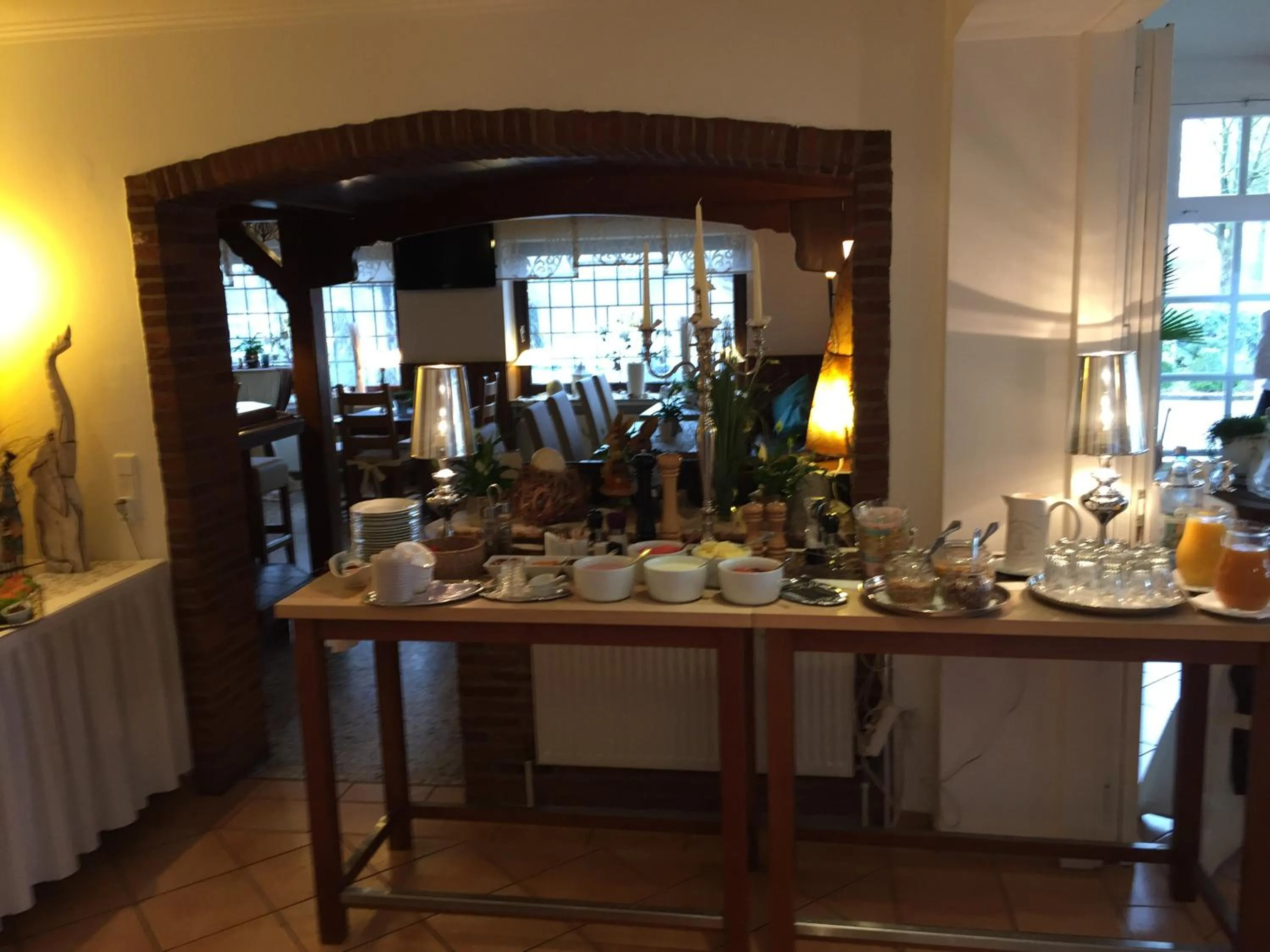 Breakfast in Hotel Restaurant Zum Heidekrug