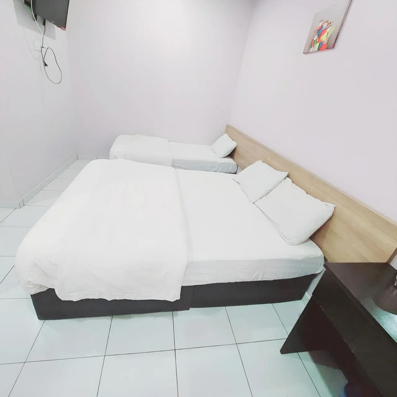 Bed in Hotel Lean Fatt