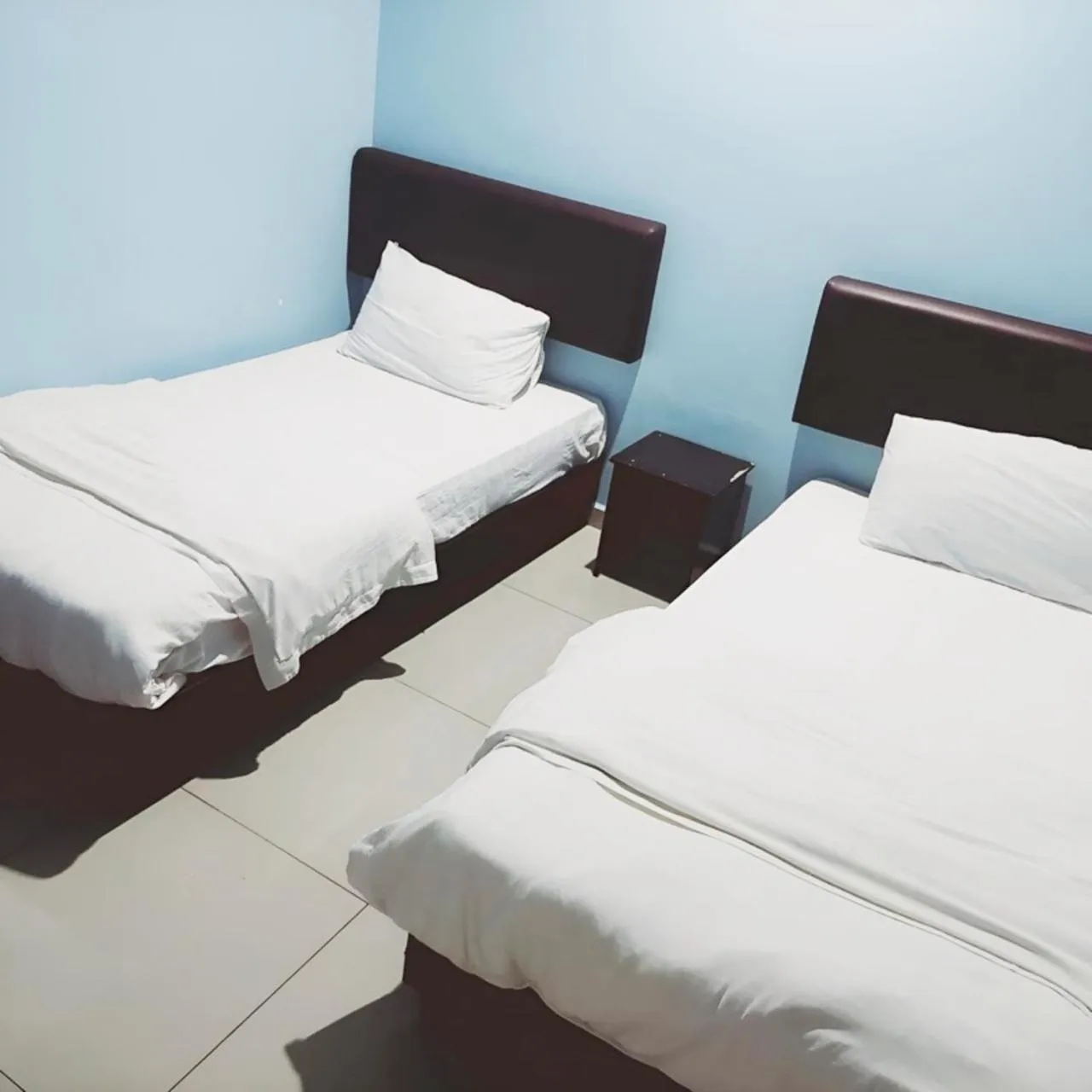 Bed in Hotel Lean Fatt