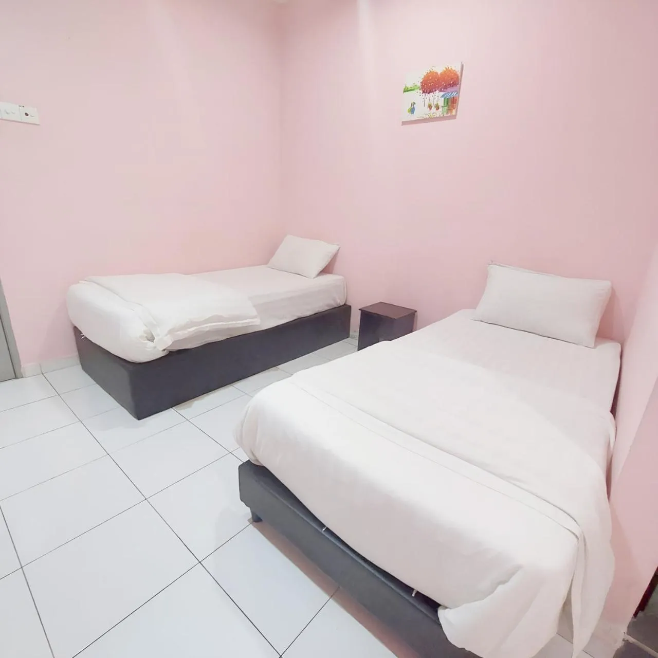 Bed in Hotel Lean Fatt