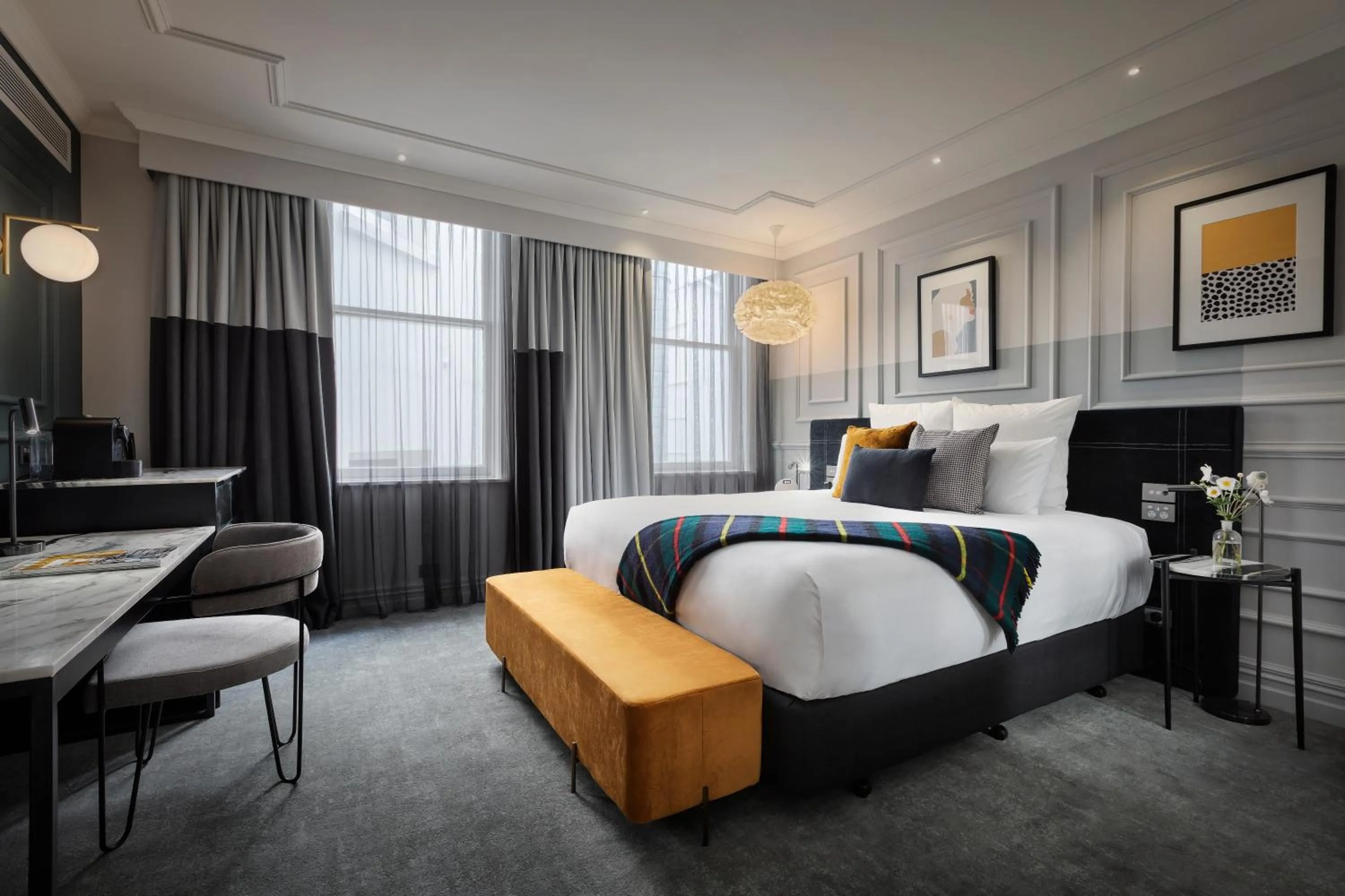 Photo of the whole room, Bed in Fable Dunedin