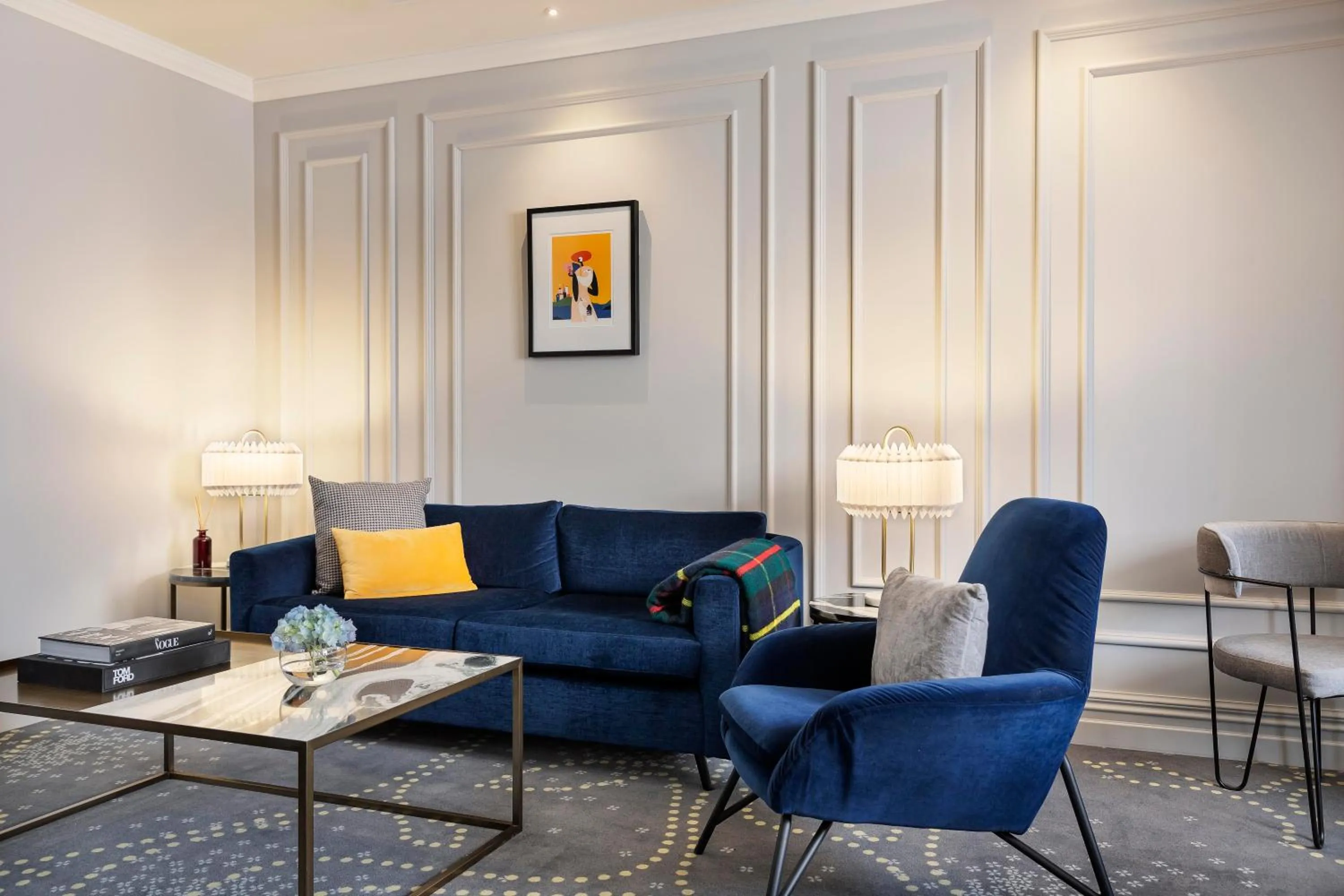 Living room in Fable Dunedin