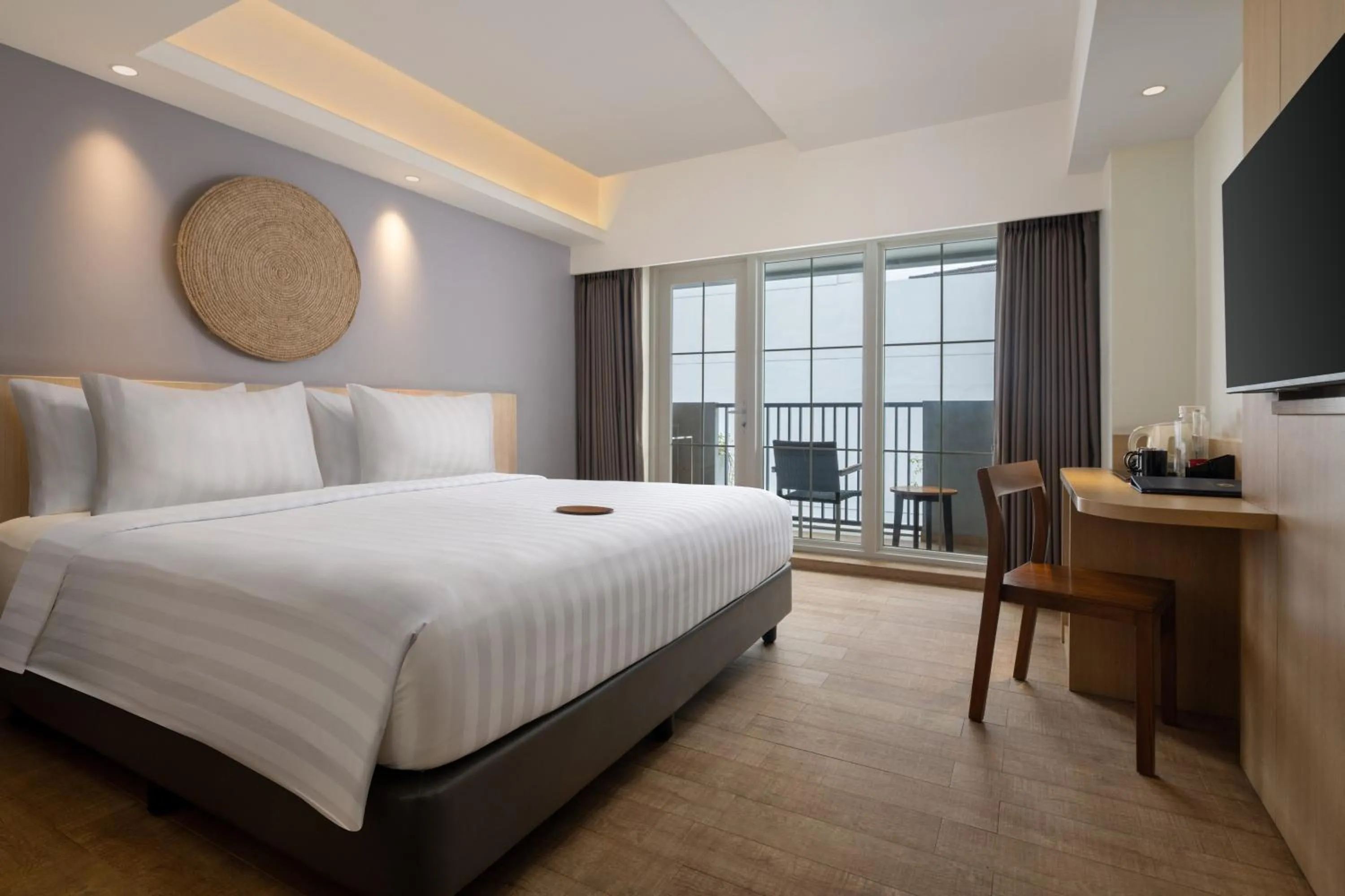 Bed in Aveta Hotel Malioboro