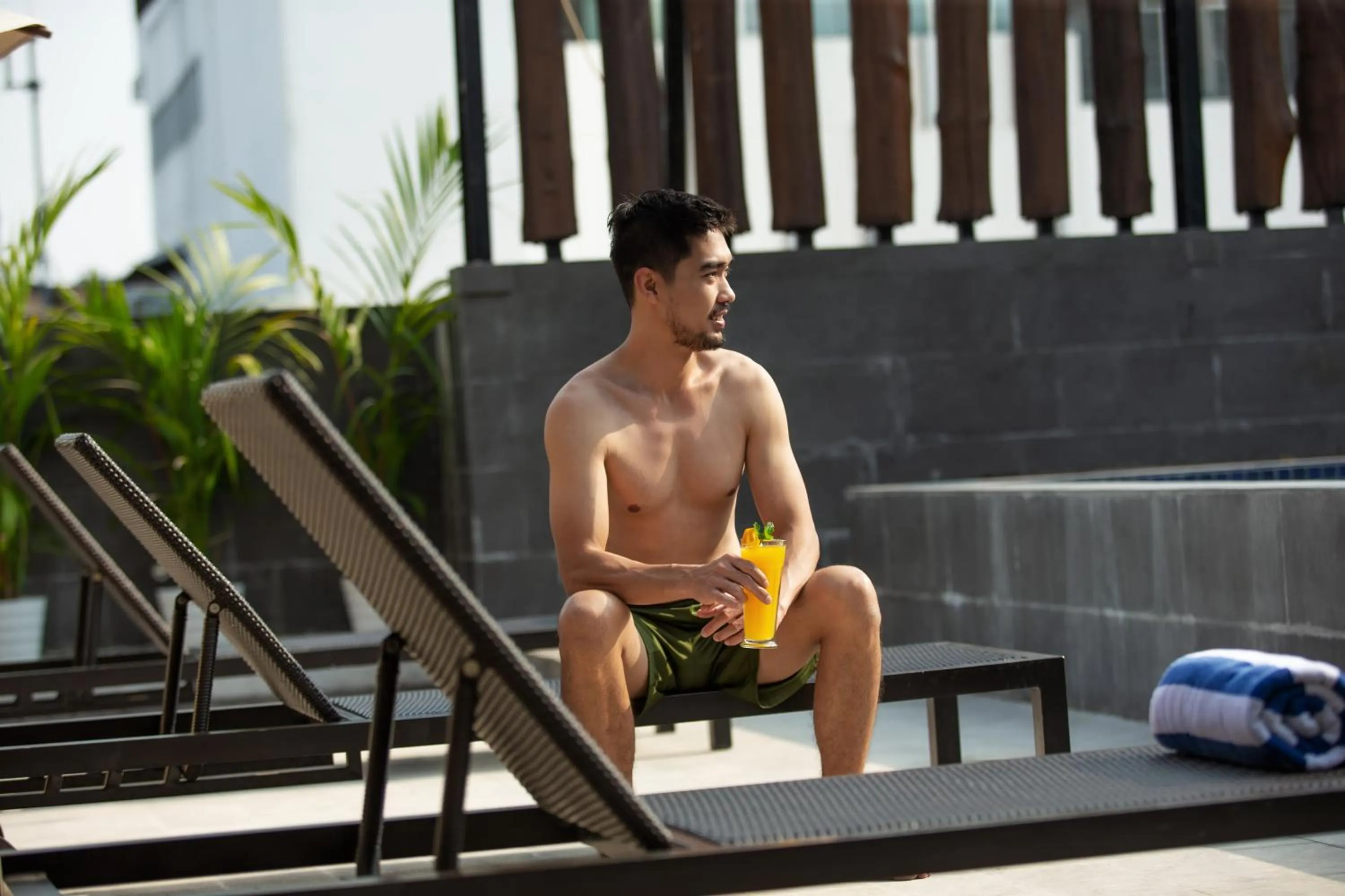 Swimming pool in Aveta Hotel Malioboro