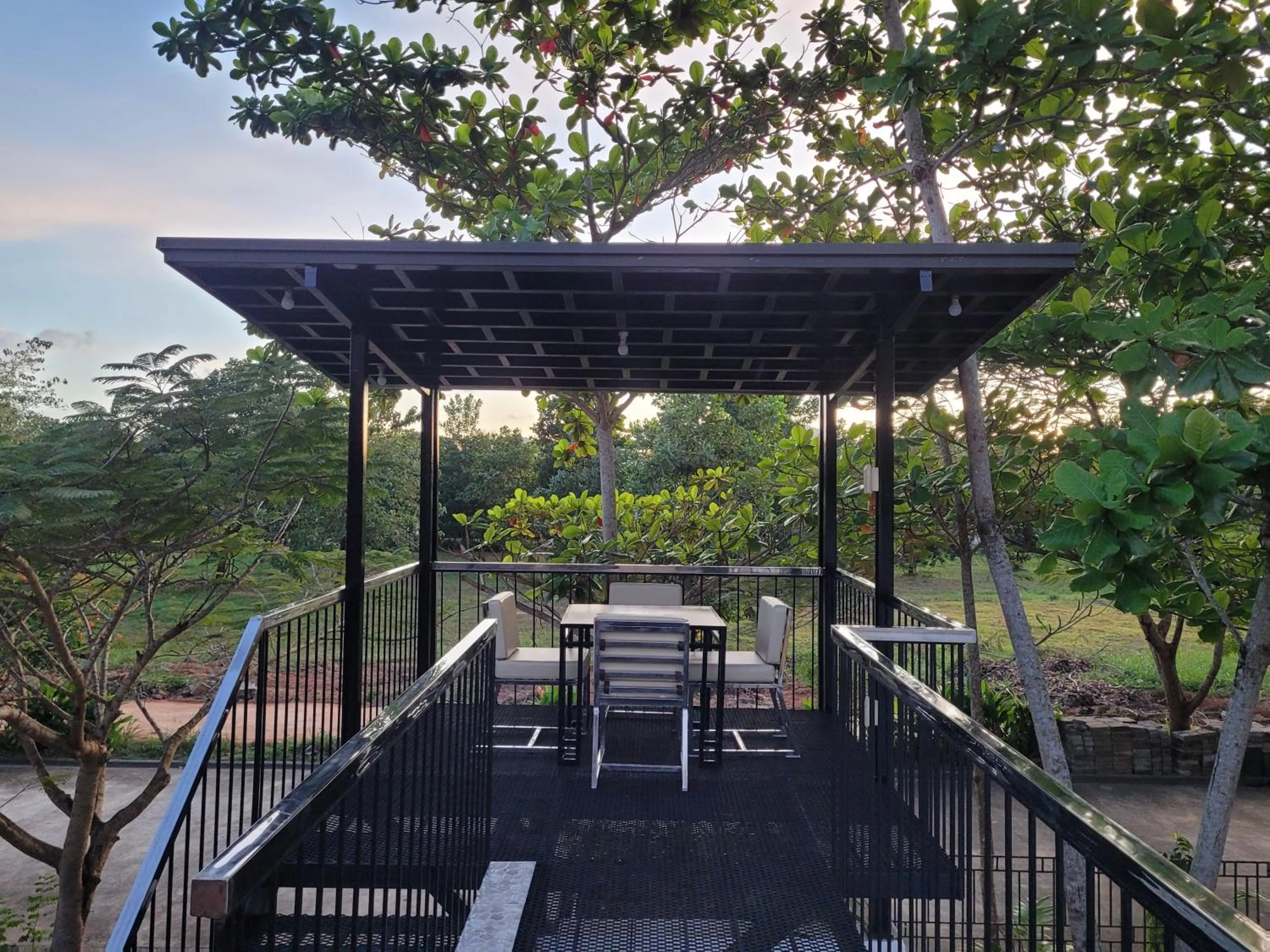 Patio in Fernvale Leisure Club and Resort