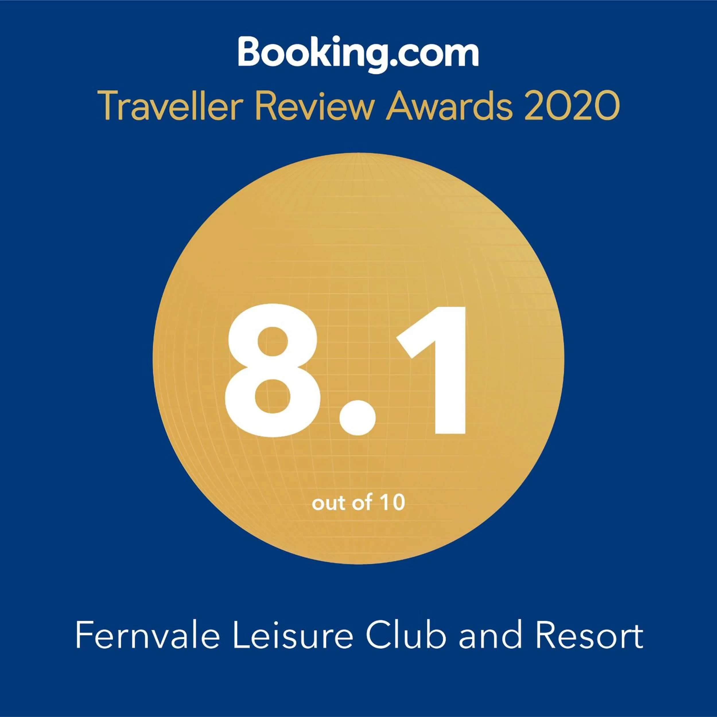 Certificate/Award in Fernvale Leisure Club and Resort