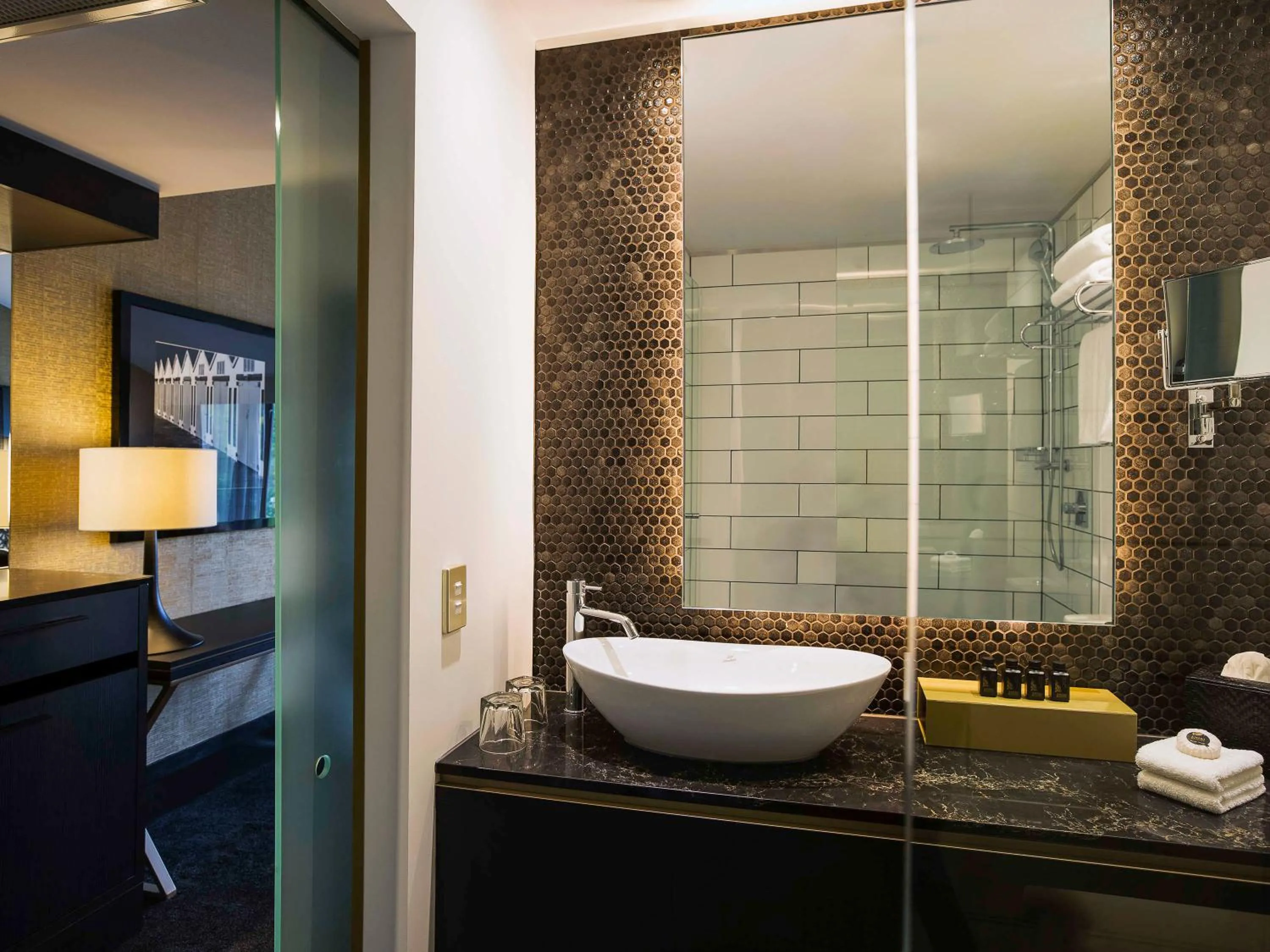 Bathroom in Mövenpick Hotel Wellington