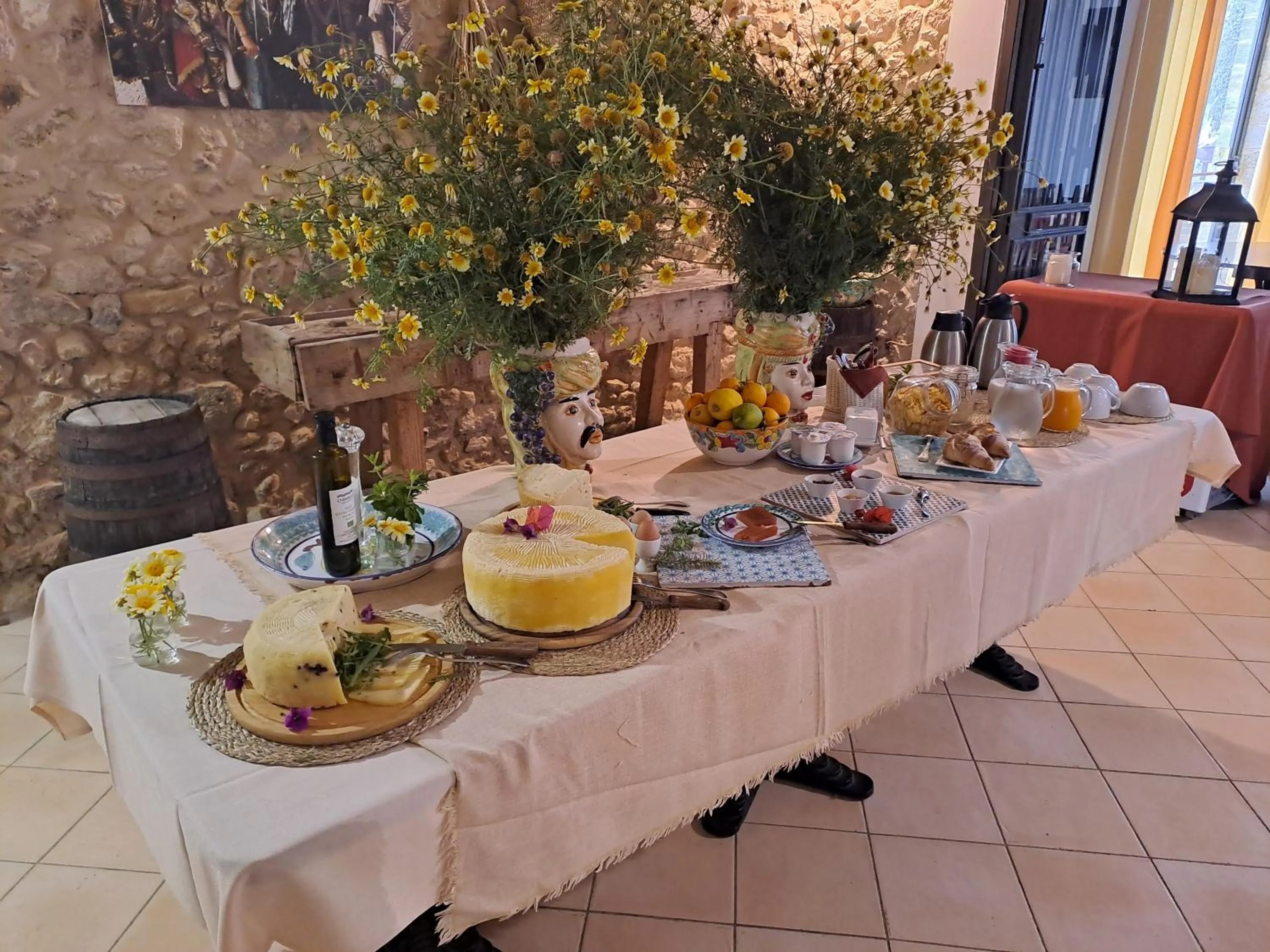 Breakfast in Fattoria Manostalla Villa Chiarelli