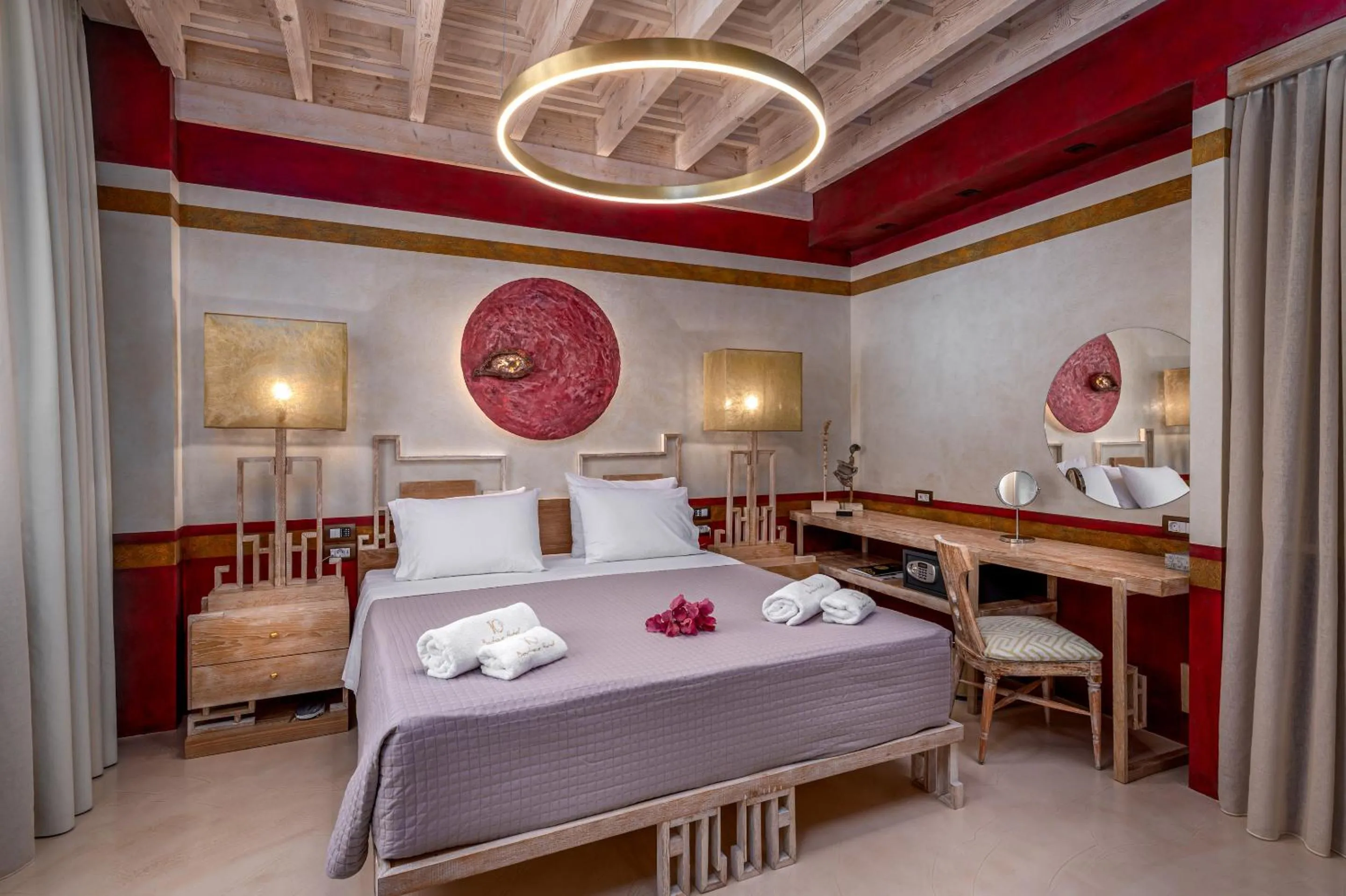 Bed in 10GR Boutique Hotel & Wine Bar