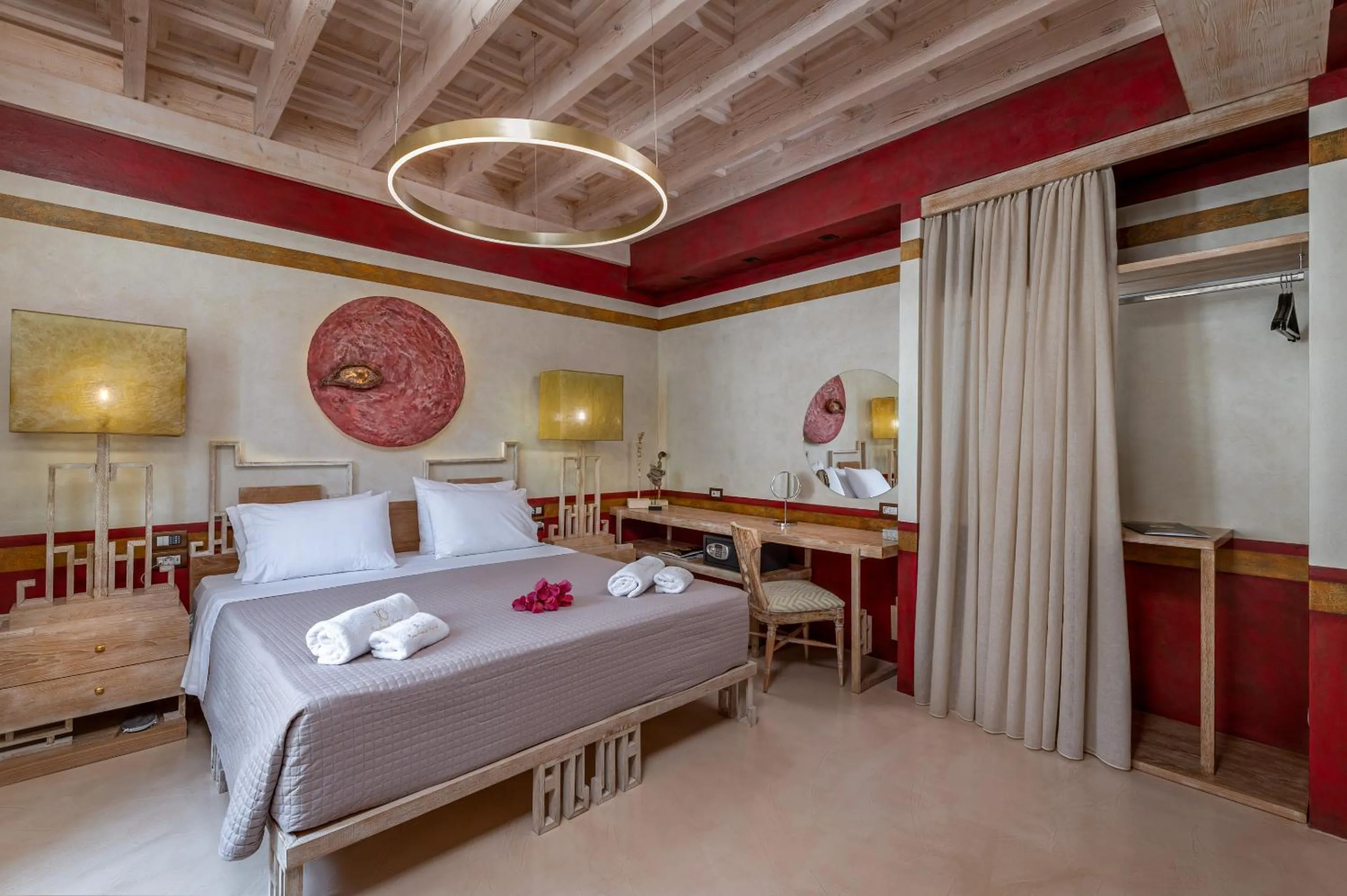 Bed in 10GR Boutique Hotel & Wine Bar