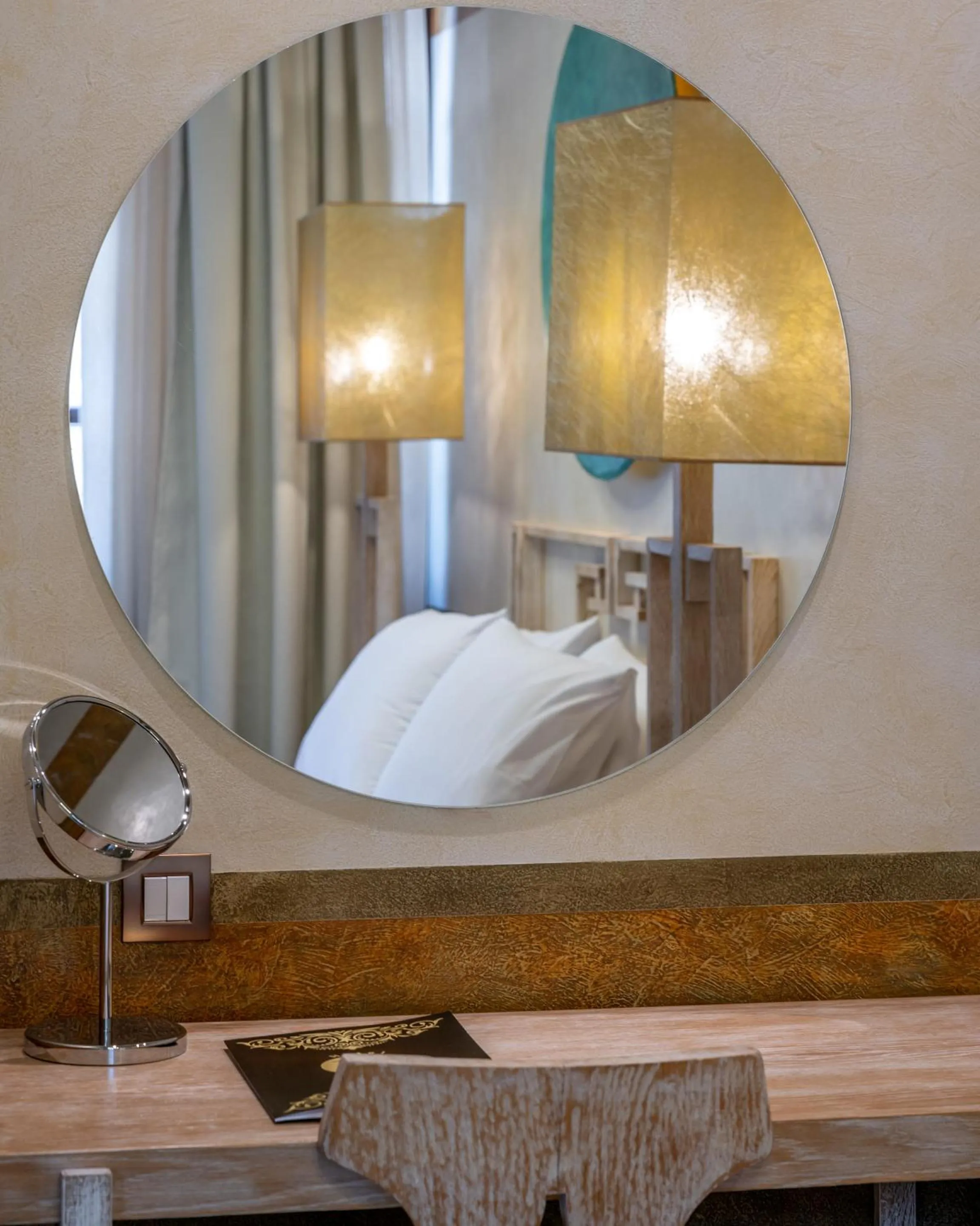 Decorative detail, Bed in 10GR Boutique Hotel & Wine Bar