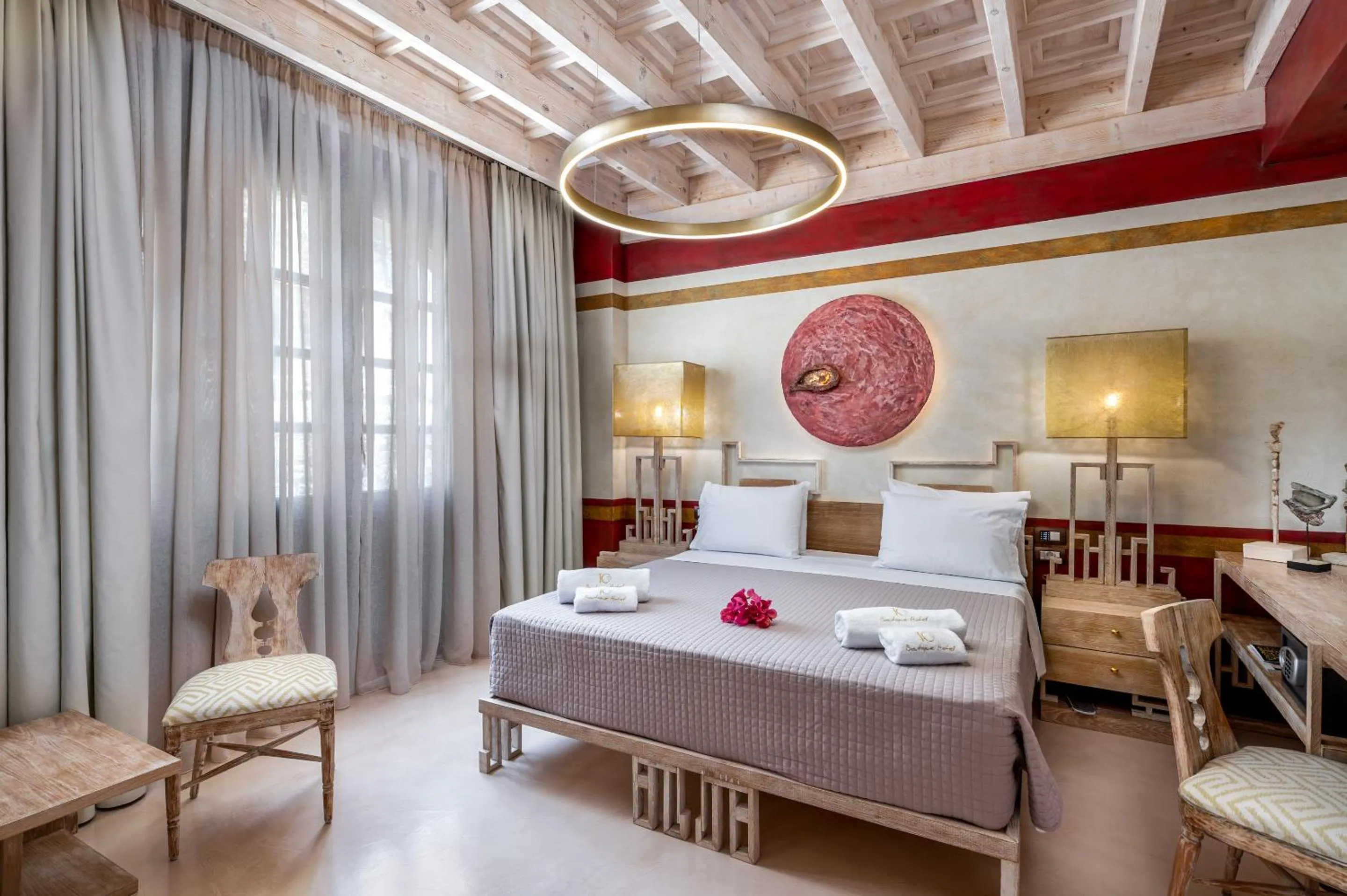 Bed in 10GR Boutique Hotel & Wine Bar
