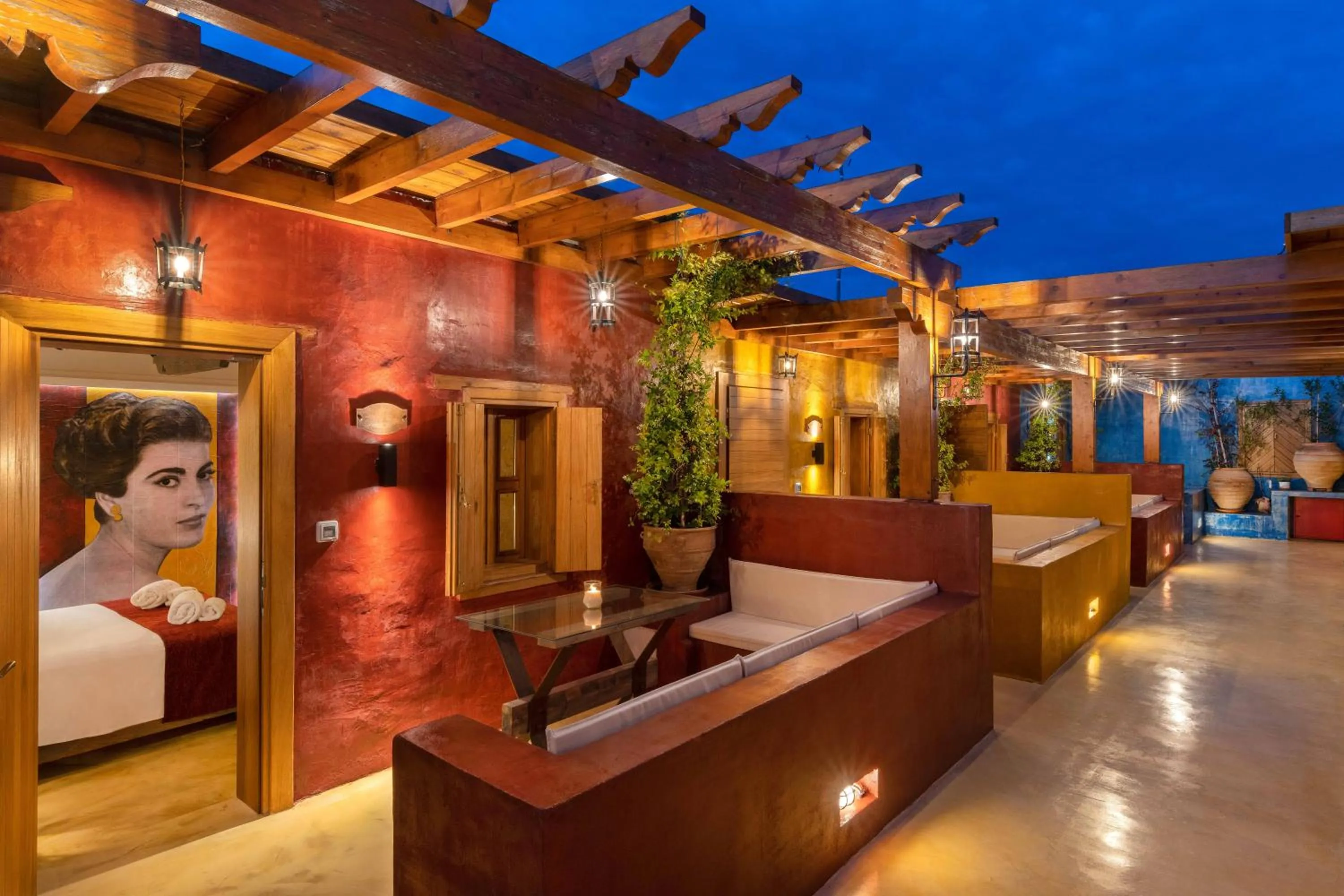 Balcony/Terrace in 10GR Boutique Hotel & Wine Bar