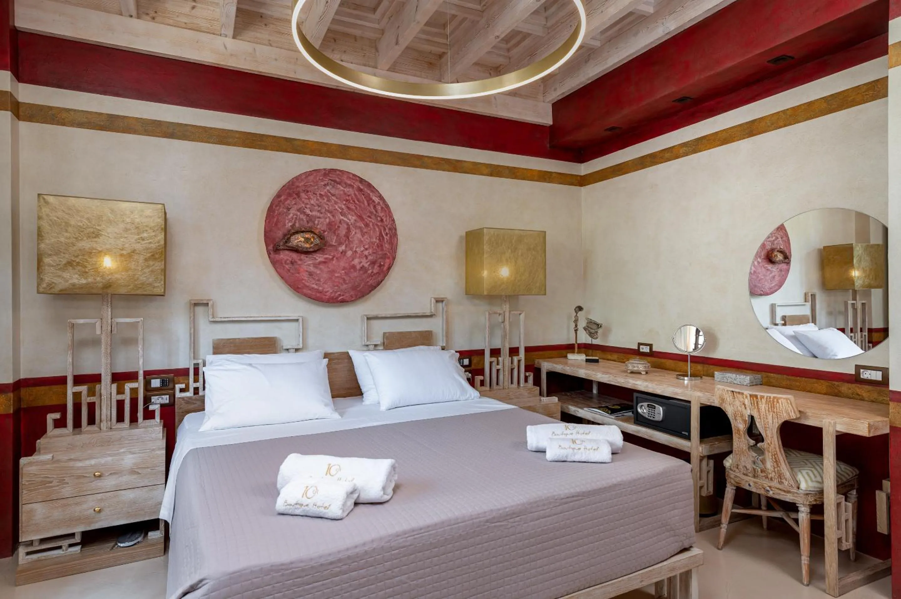 Bed in 10GR Boutique Hotel & Wine Bar