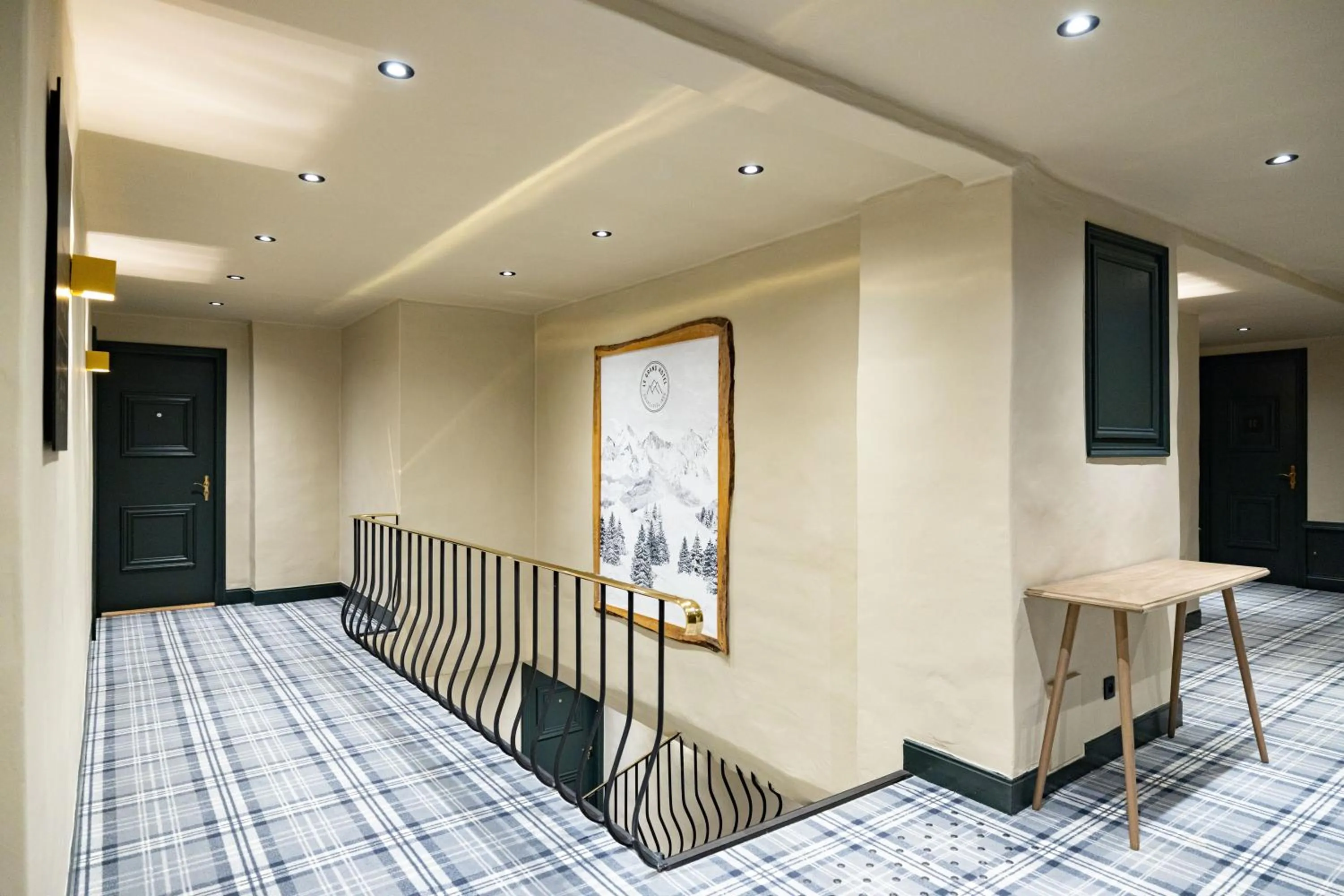 Decorative detail in Grand Hôtel Courchevel 1850