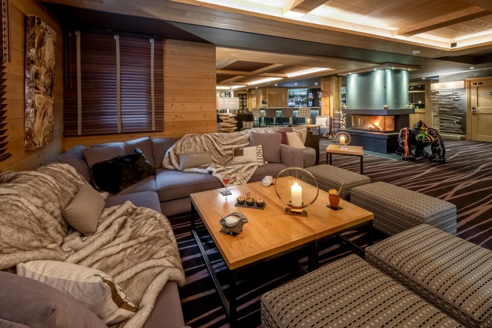 Lounge or bar in Le Kaïla