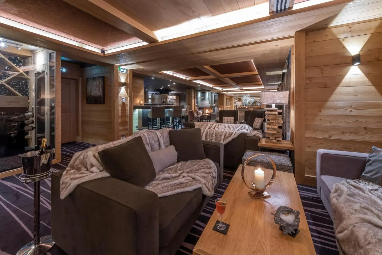 Lounge or bar in Le Kaïla