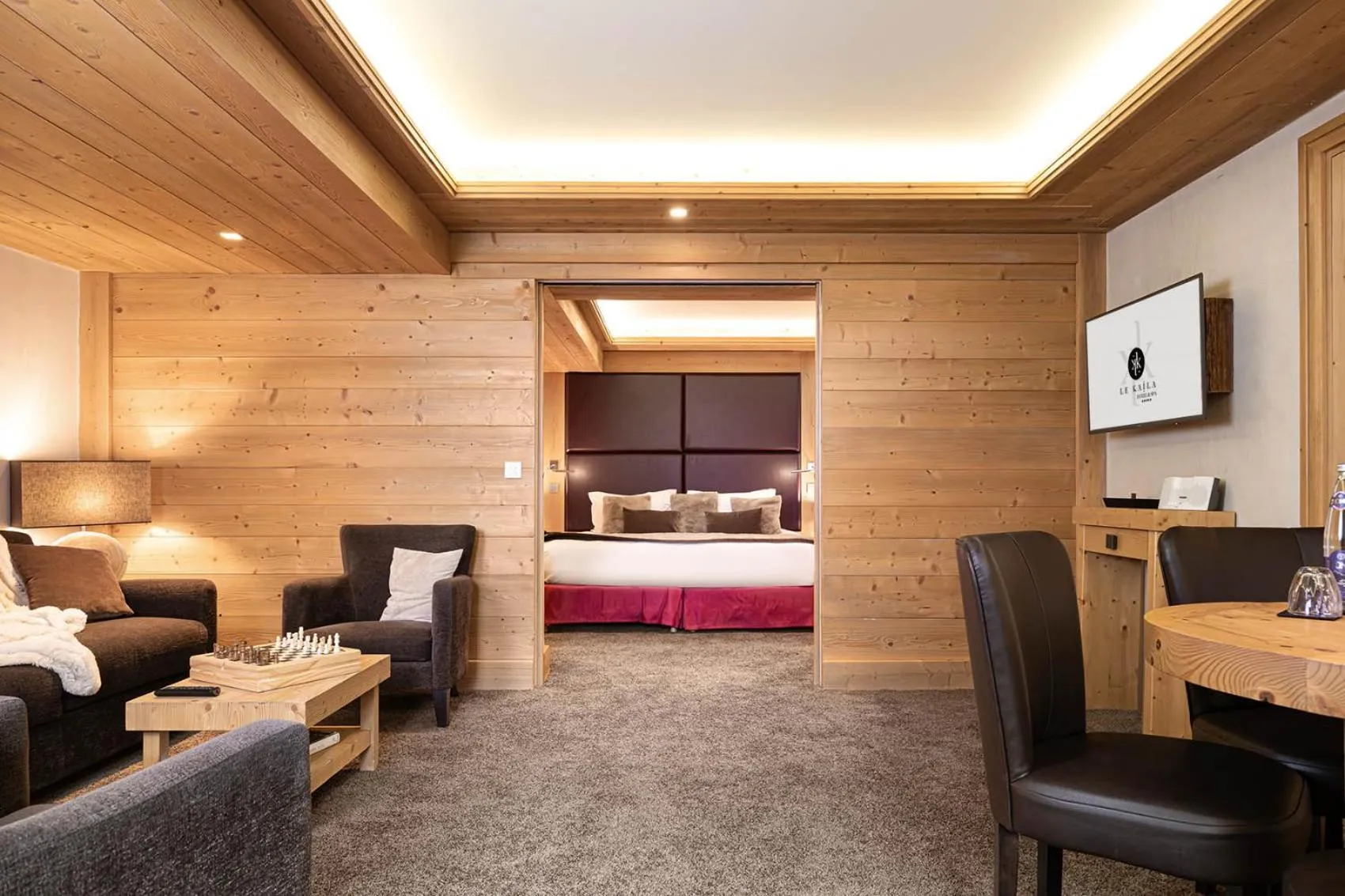 Photo of the whole room, Bed in Le Kaïla