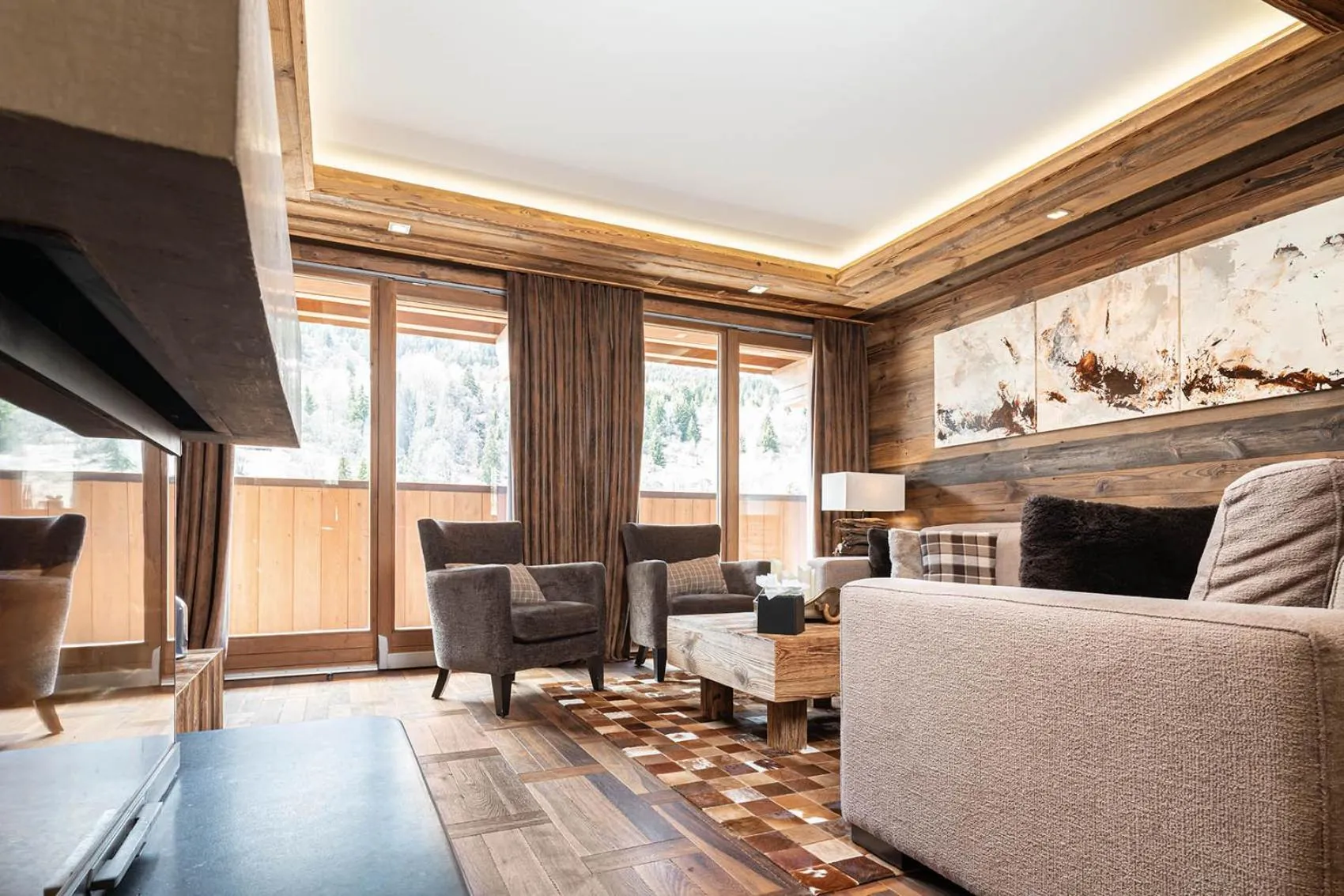 Living room in Le Kaïla