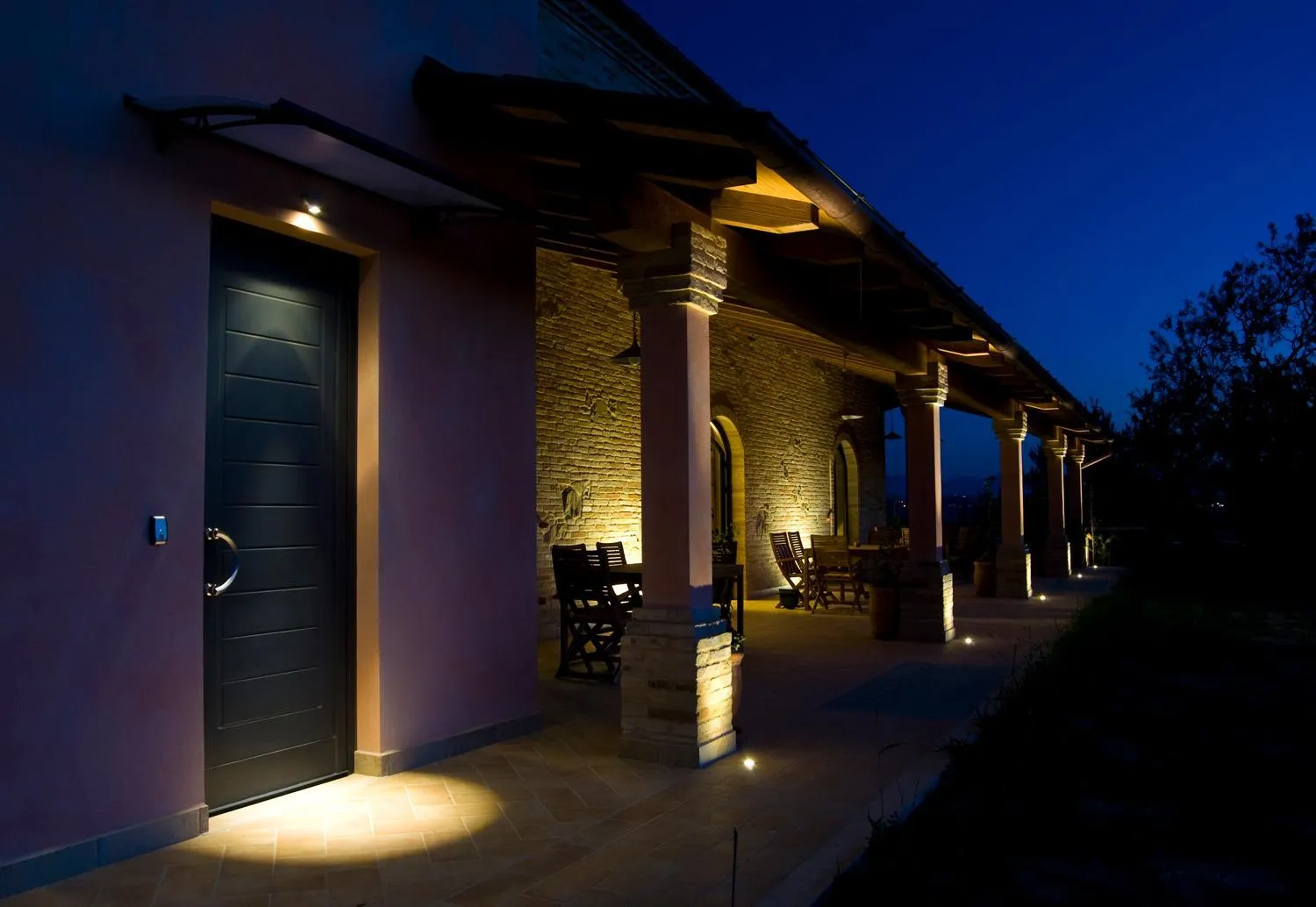 Communal lounge/ TV room in Agriturismo Il Falco