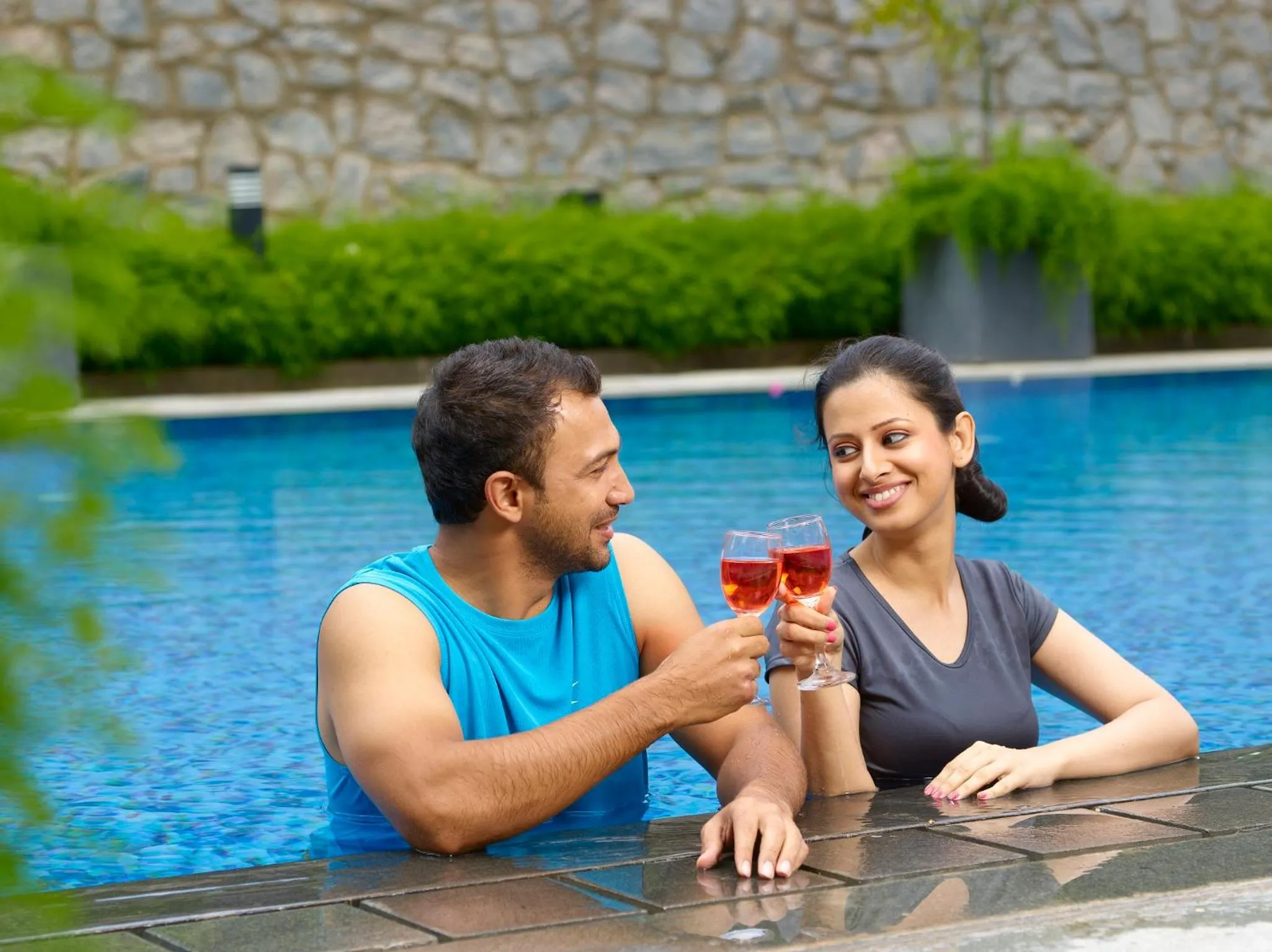 People in Wonderla Resort