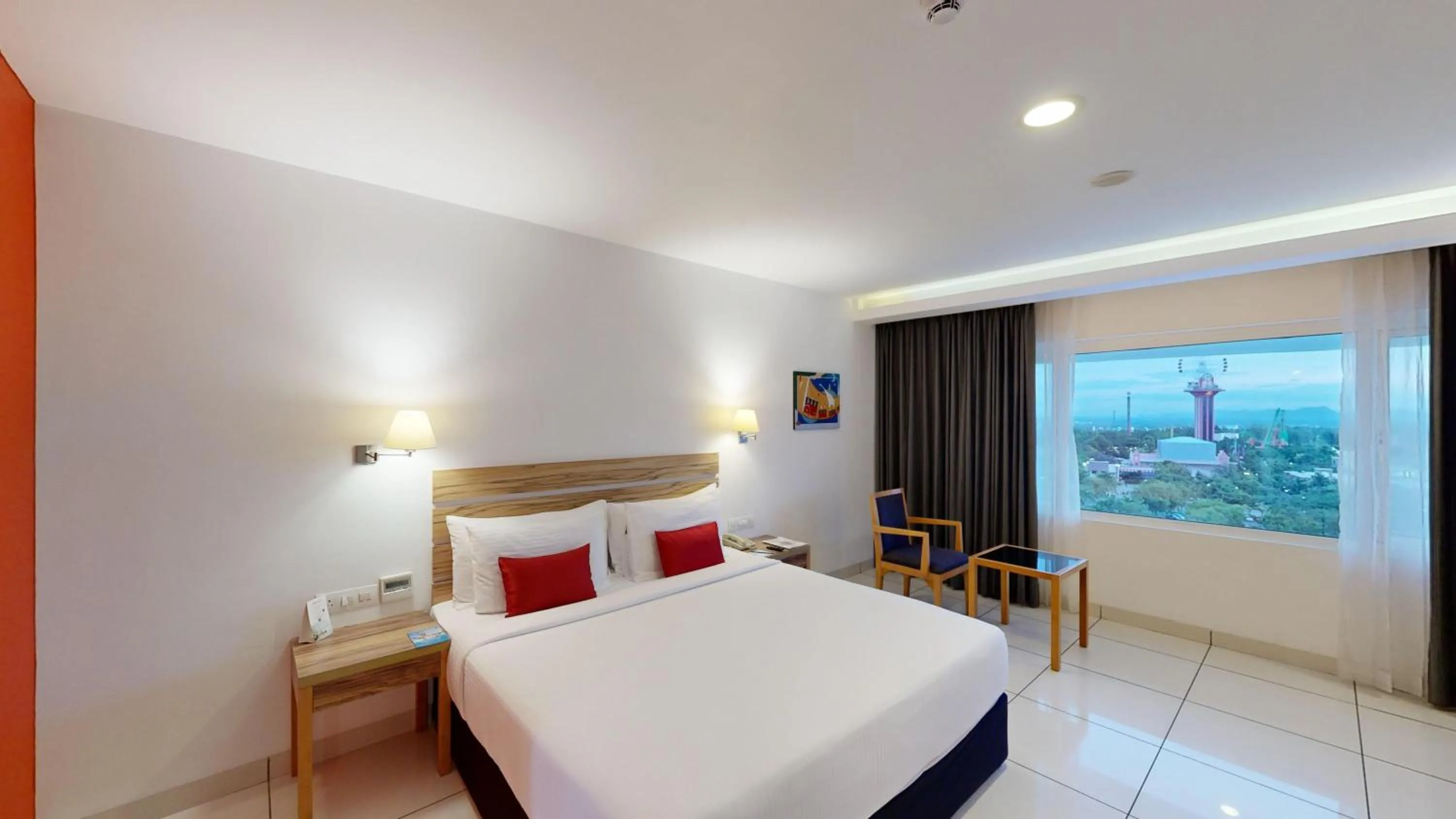 Bedroom, Bed in Wonderla Resort