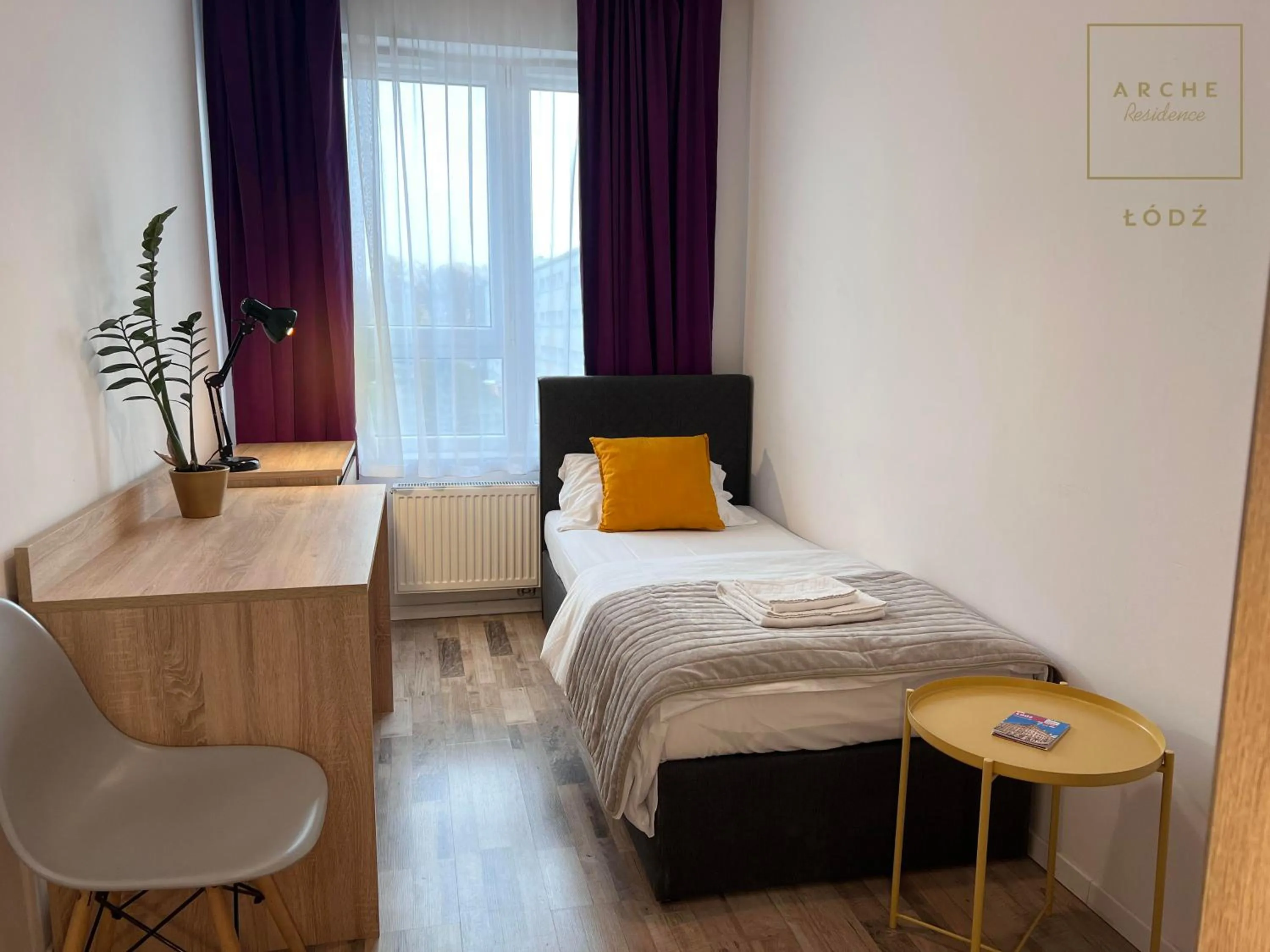 Bed in Arche Residence Łódź