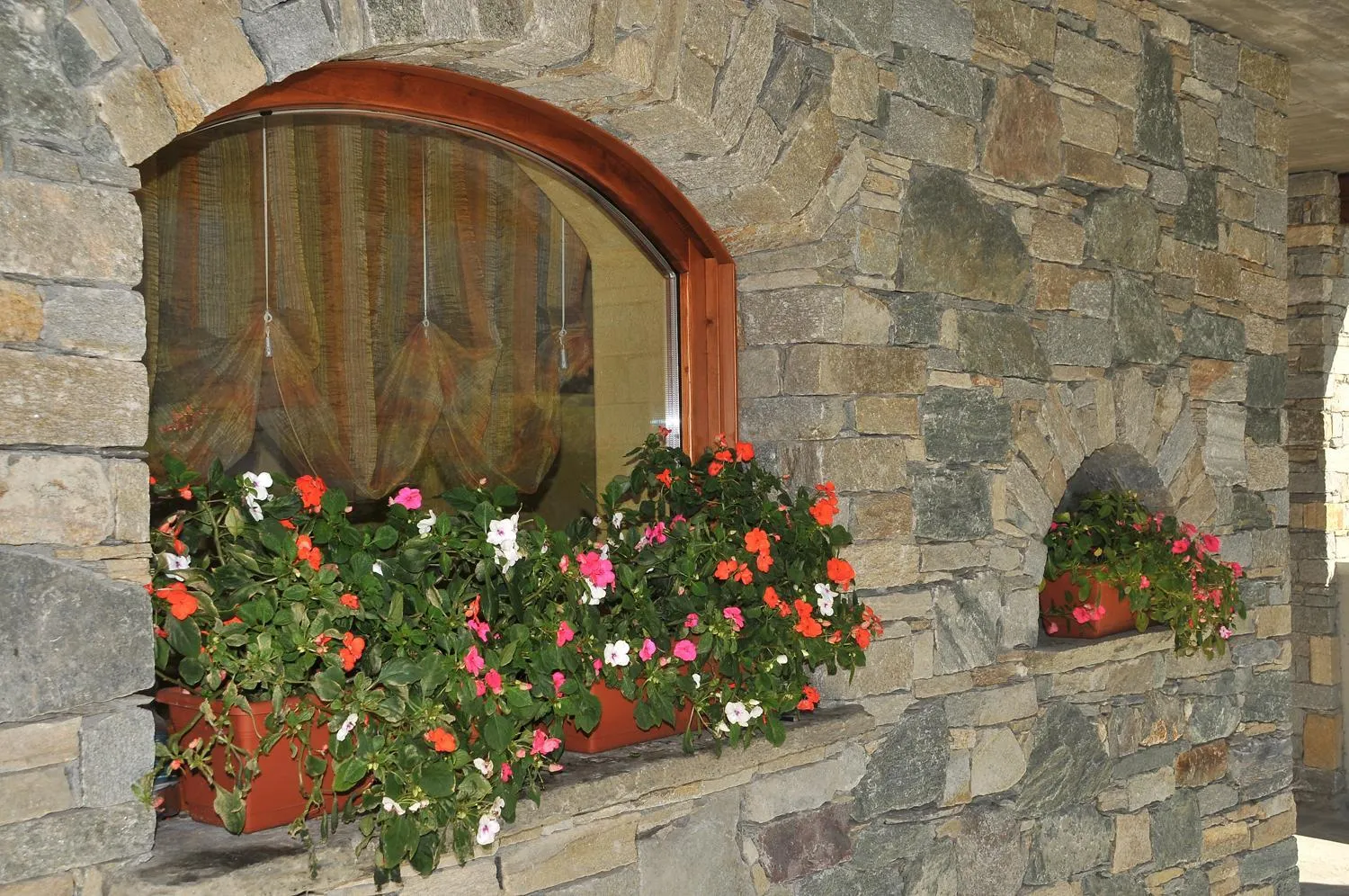 Decorative detail in Affittacamere Les Noyers