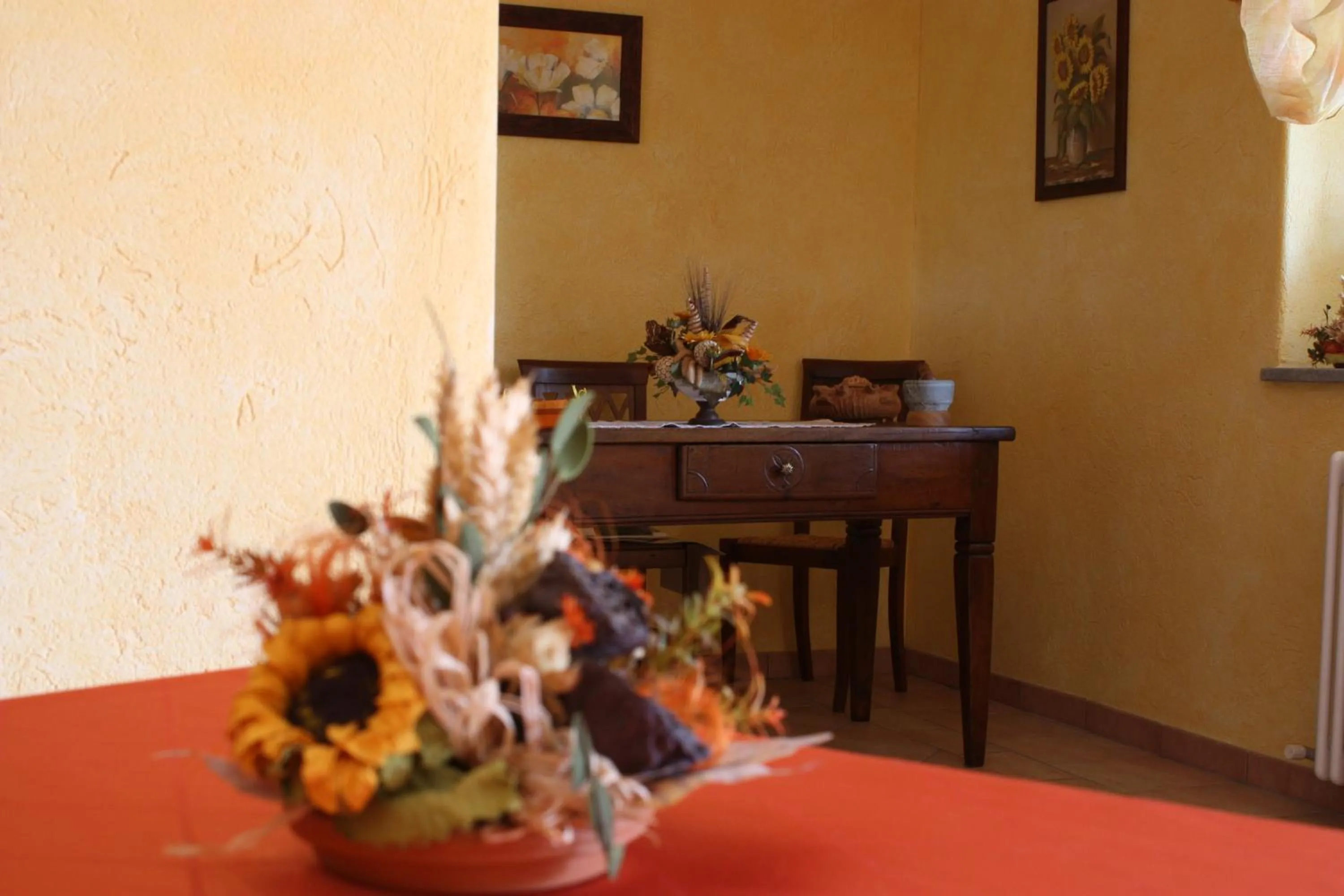 Decorative detail in Affittacamere Les Noyers