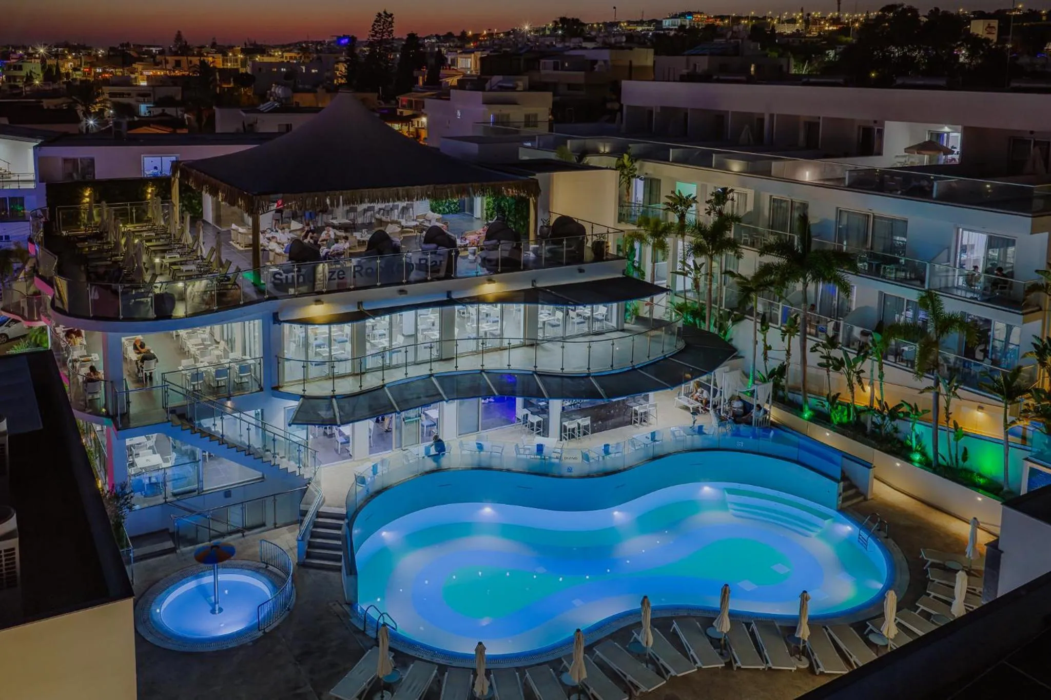 Bird's eye view in Tasia Maris Oasis