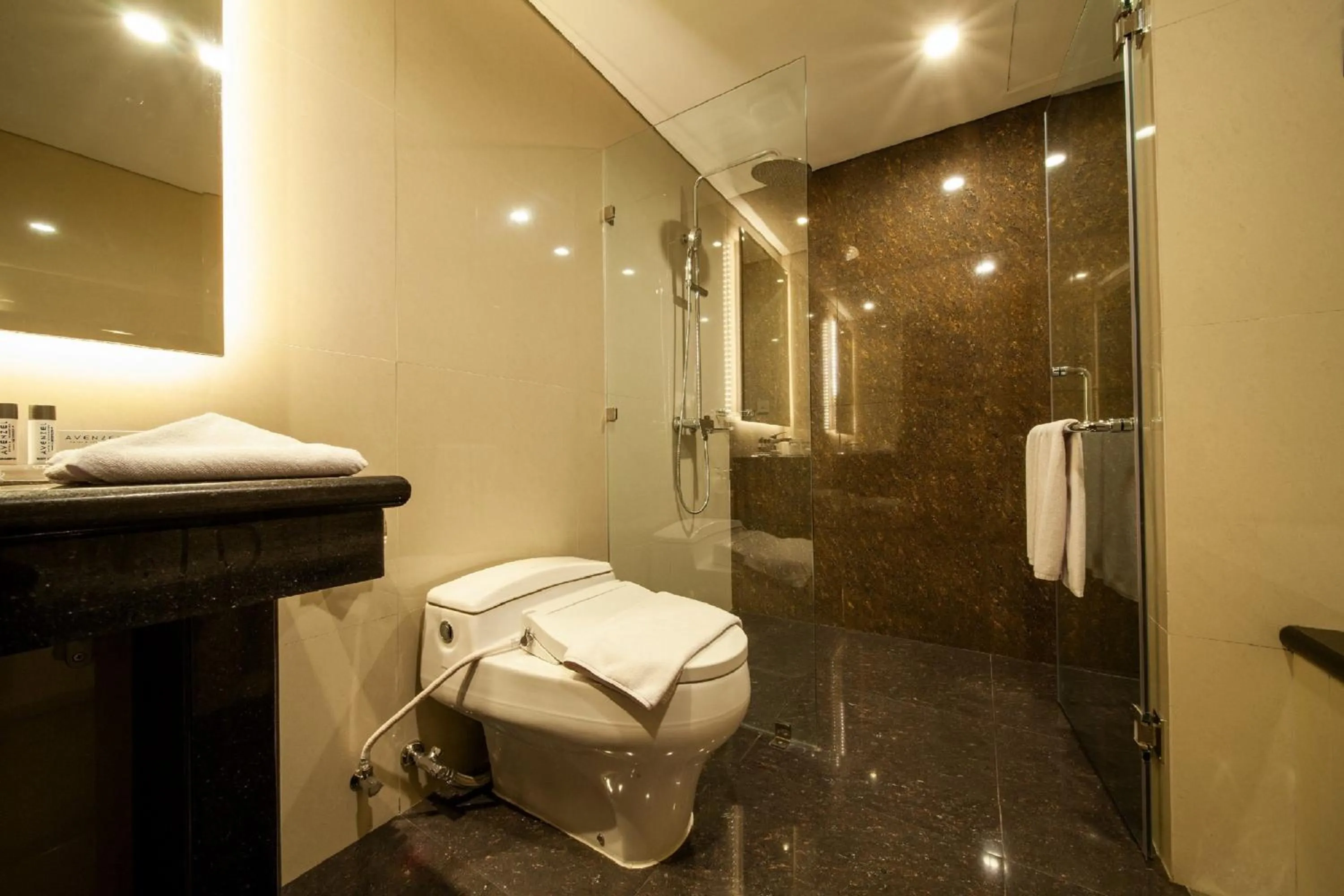 Bathroom in Avenzel Hotel & Convention Cibubur