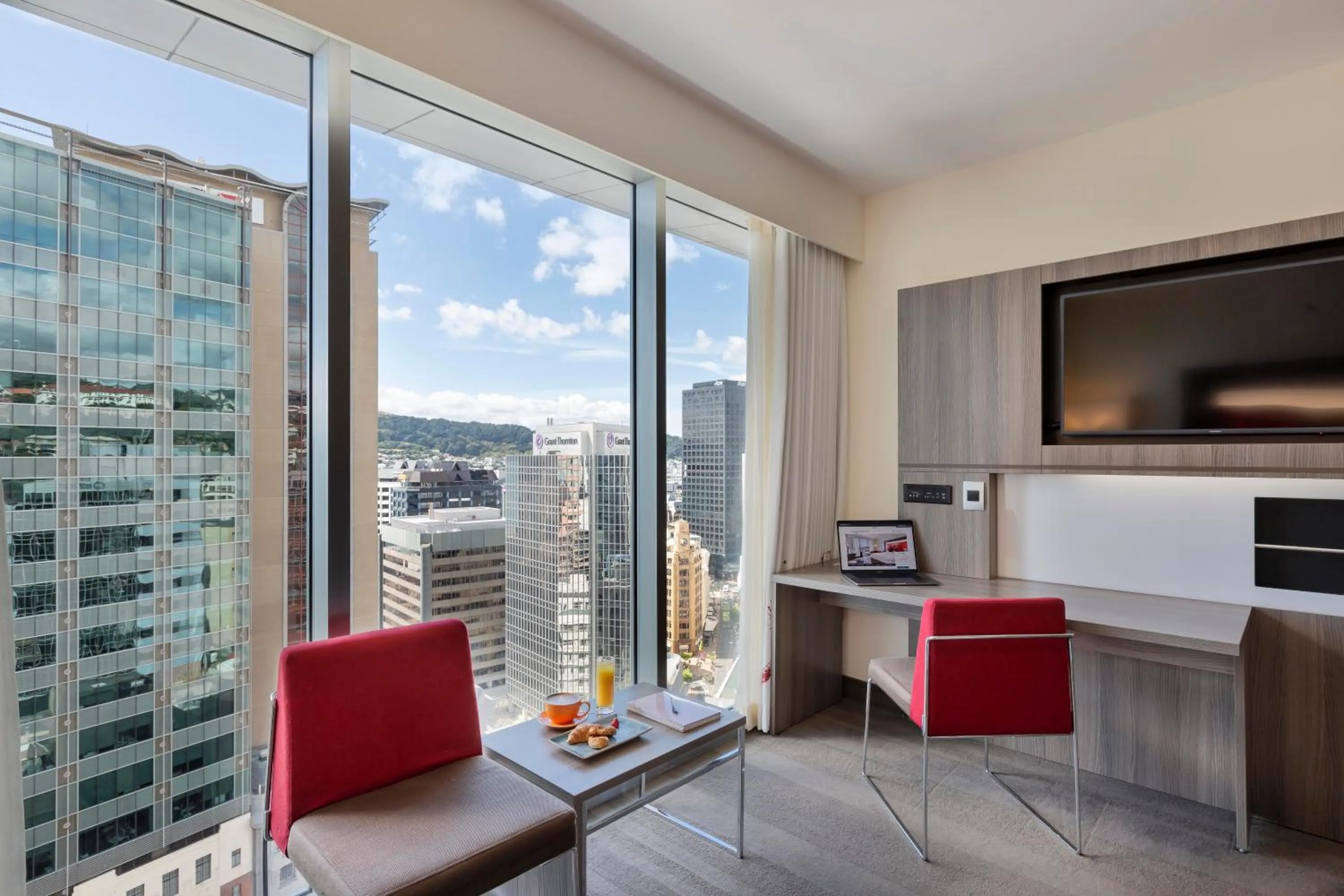 City view in Novotel Wellington