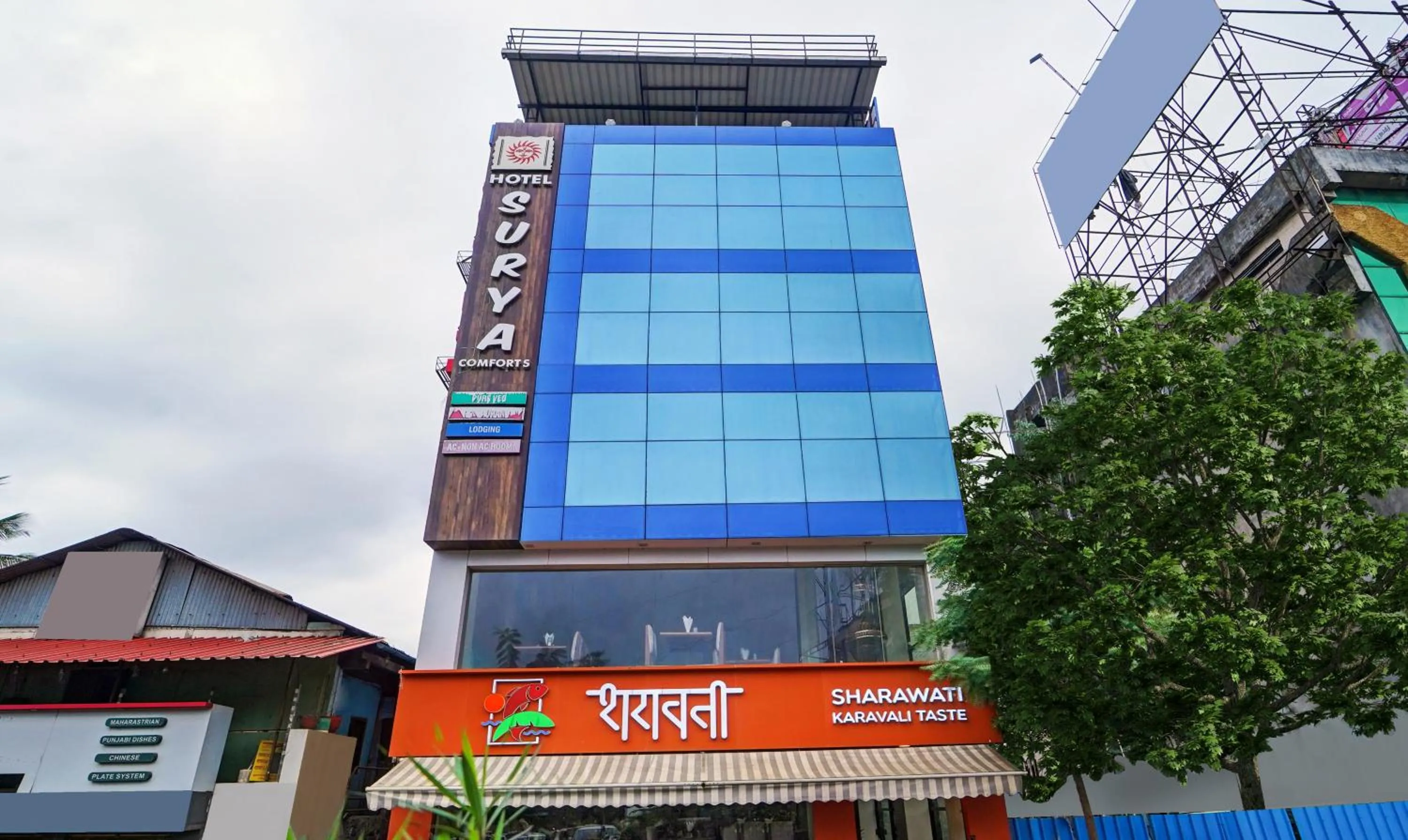 Property building in Treebo Surya Comforts, 200 Mtrs From Kolhapur Railway Station