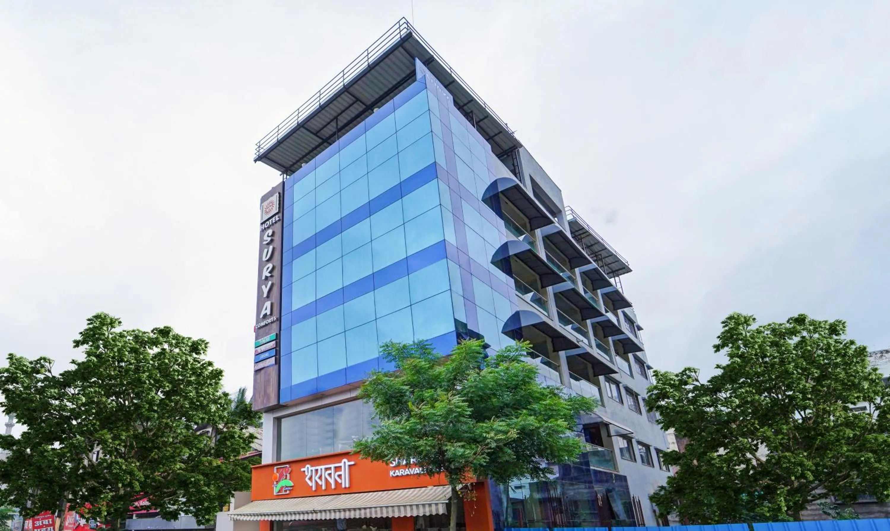 Property building in Treebo Surya Comforts, 200 Mtrs From Kolhapur Railway Station