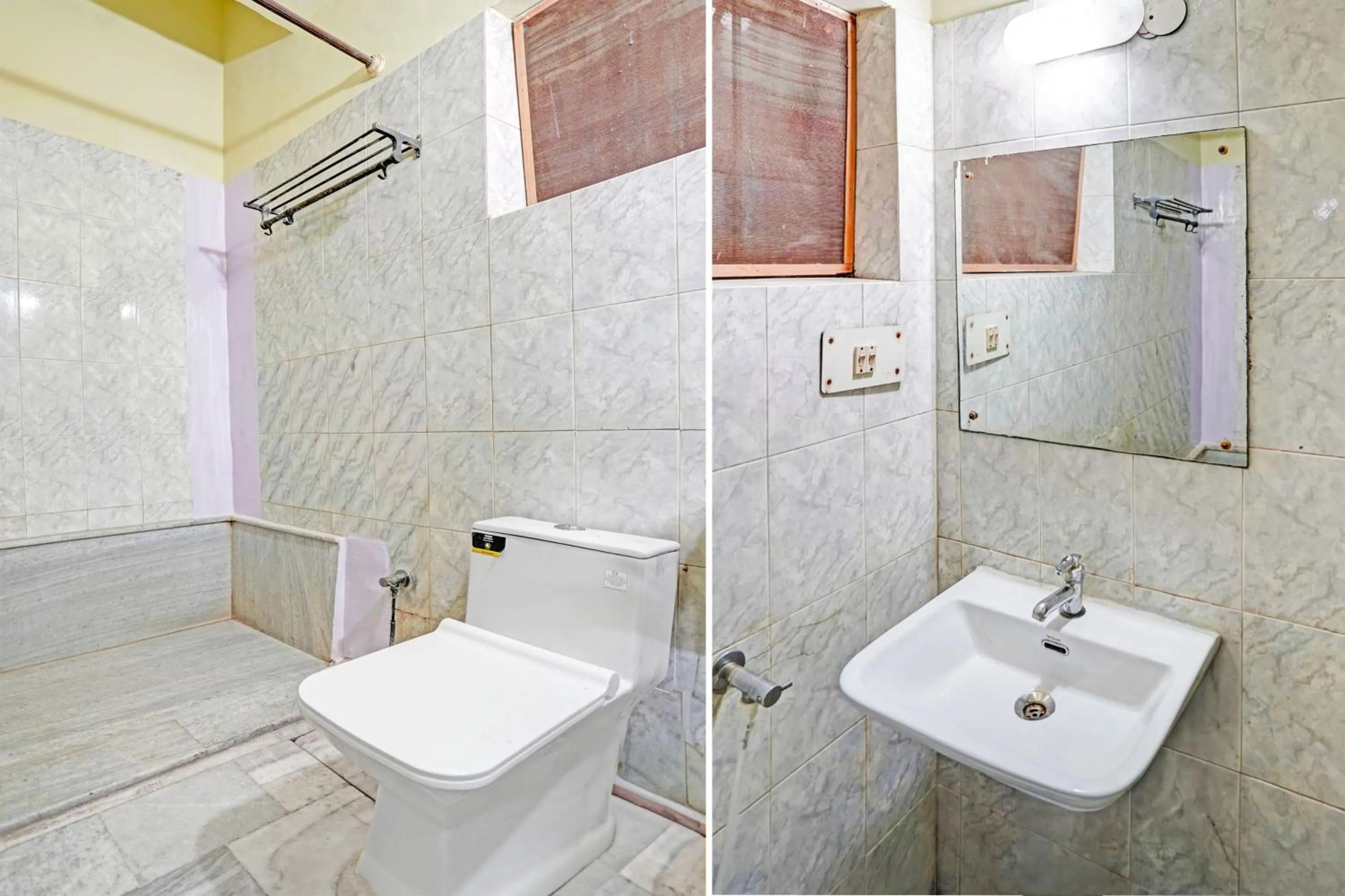 Bathroom in Super Collection O Mathura Near Railway Station