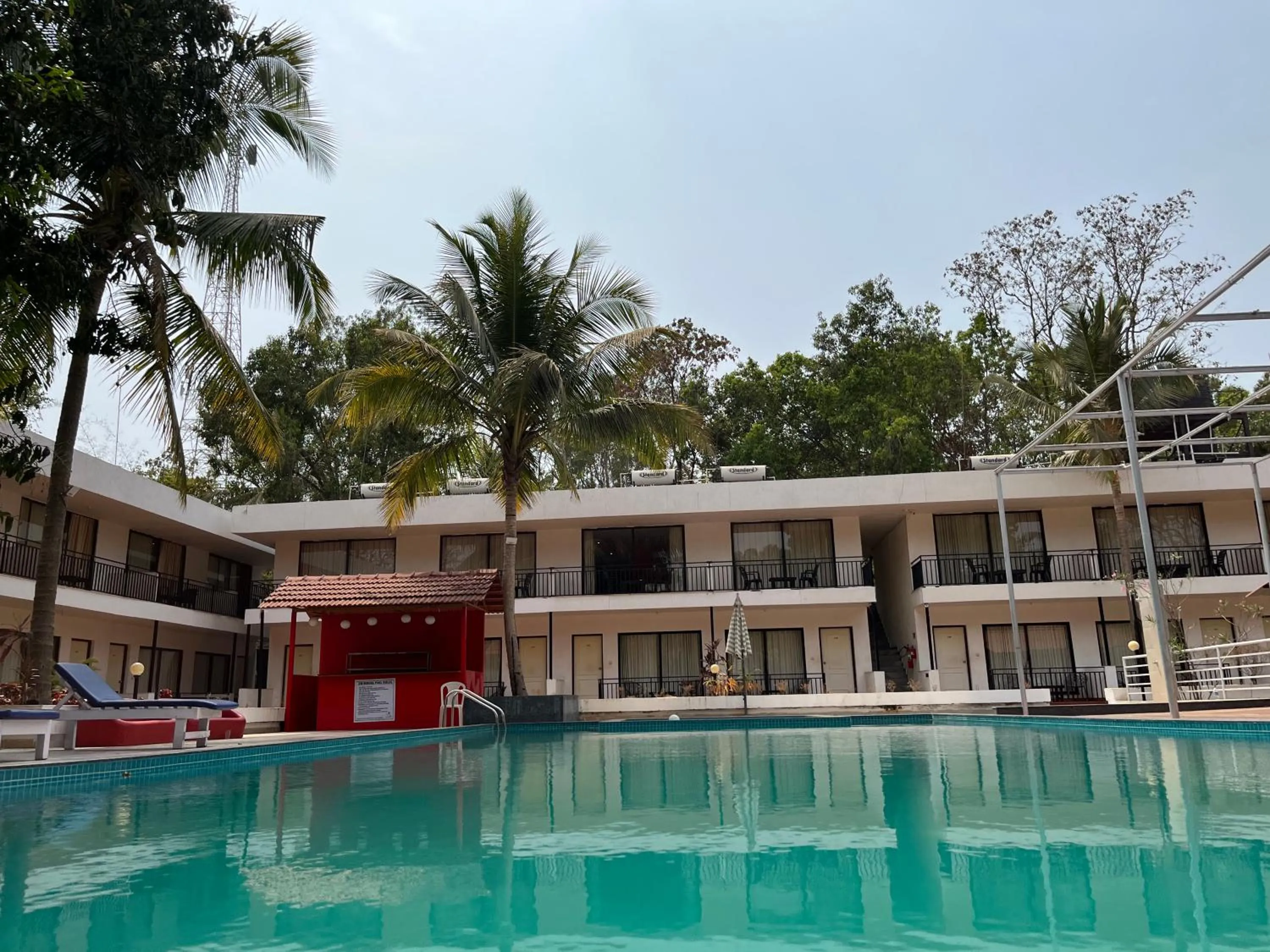 Swimming pool in The Byke Royal Pearl Anjuna