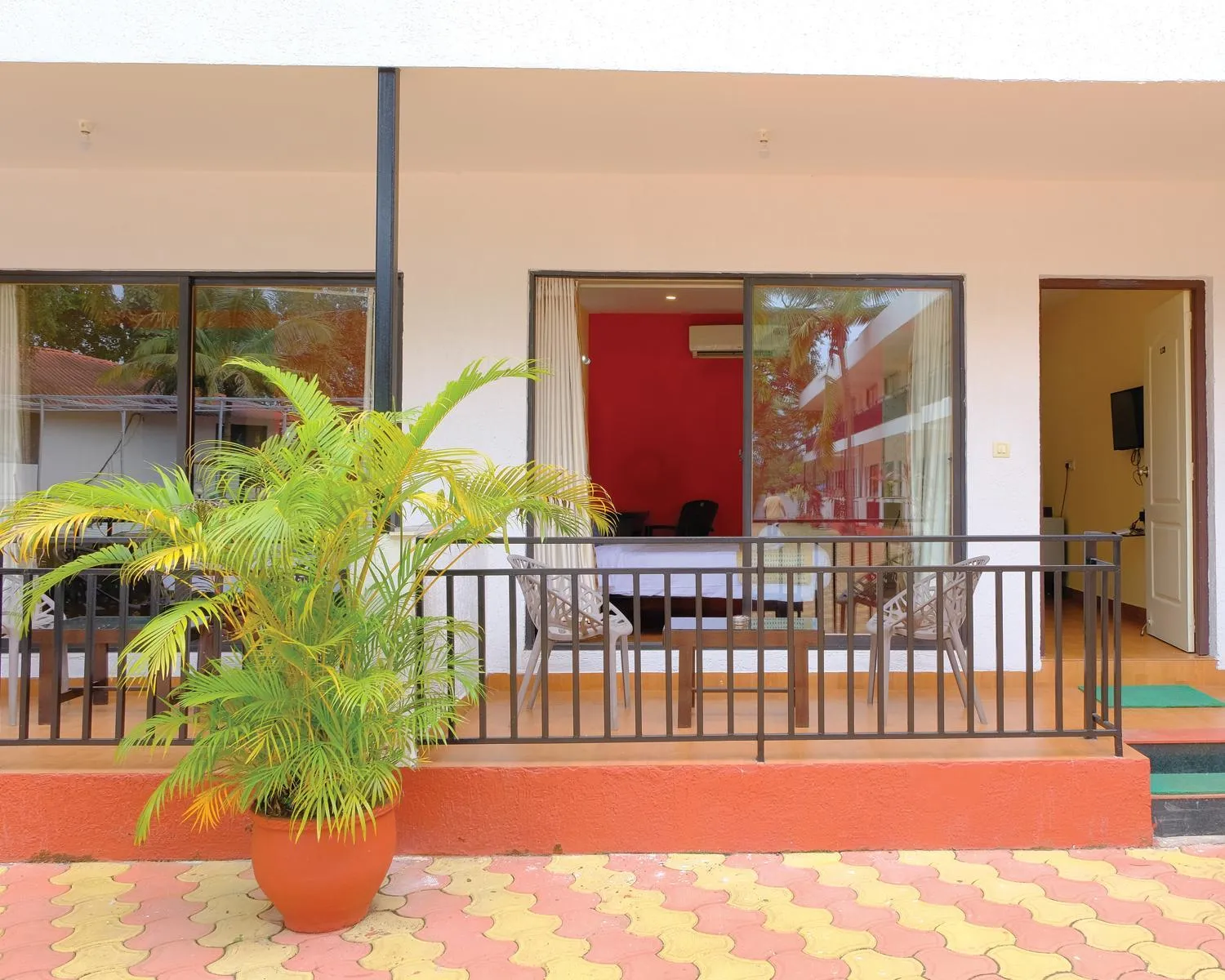 Balcony/Terrace in The Byke Royal Pearl Anjuna