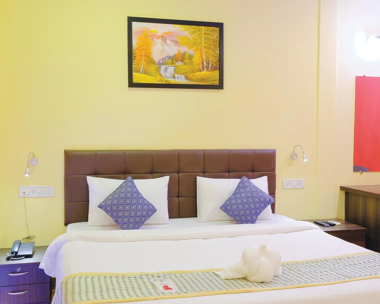 Bed in The Byke Royal Pearl Anjuna