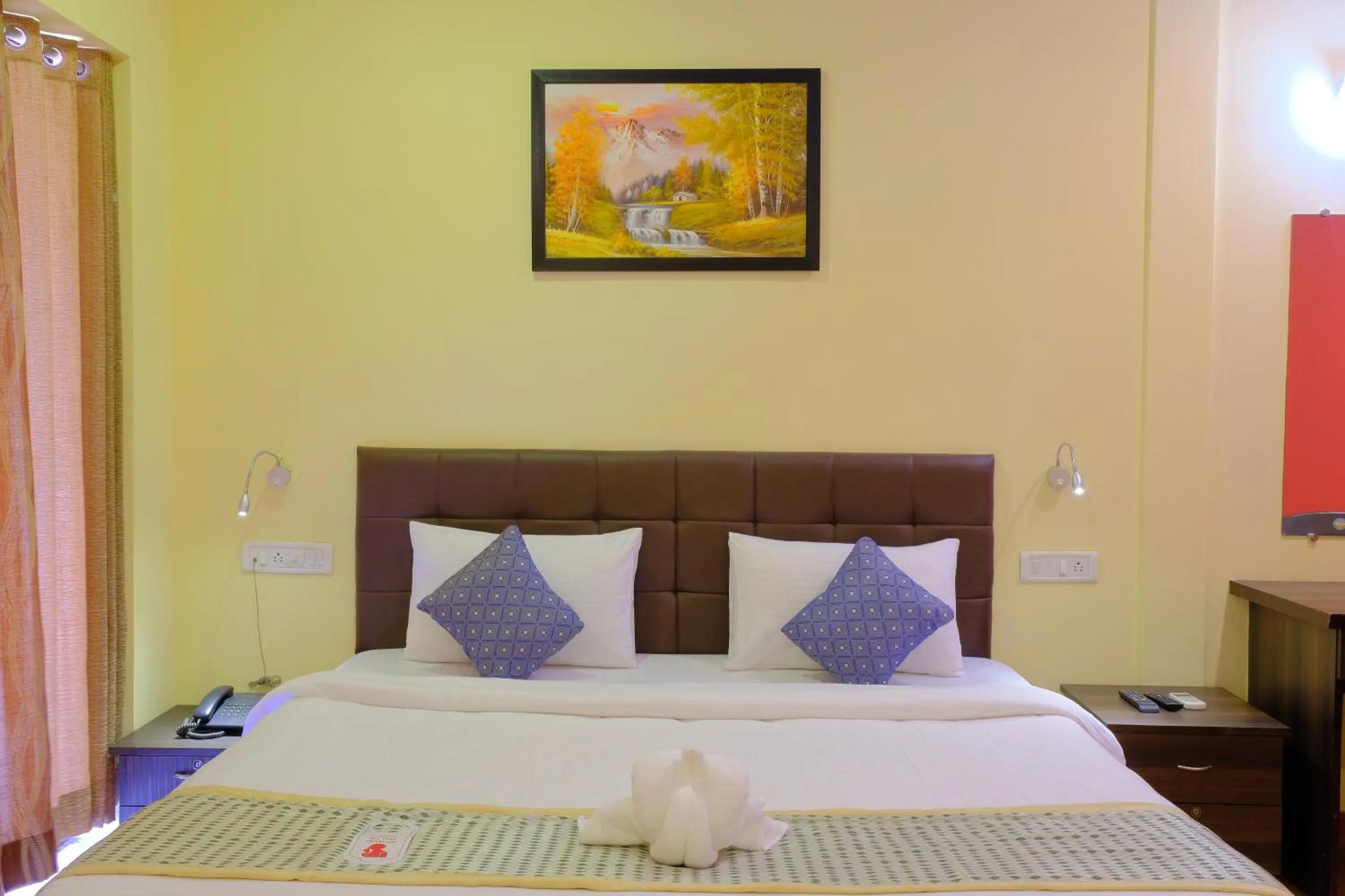 Bed in The Byke Royal Pearl Anjuna